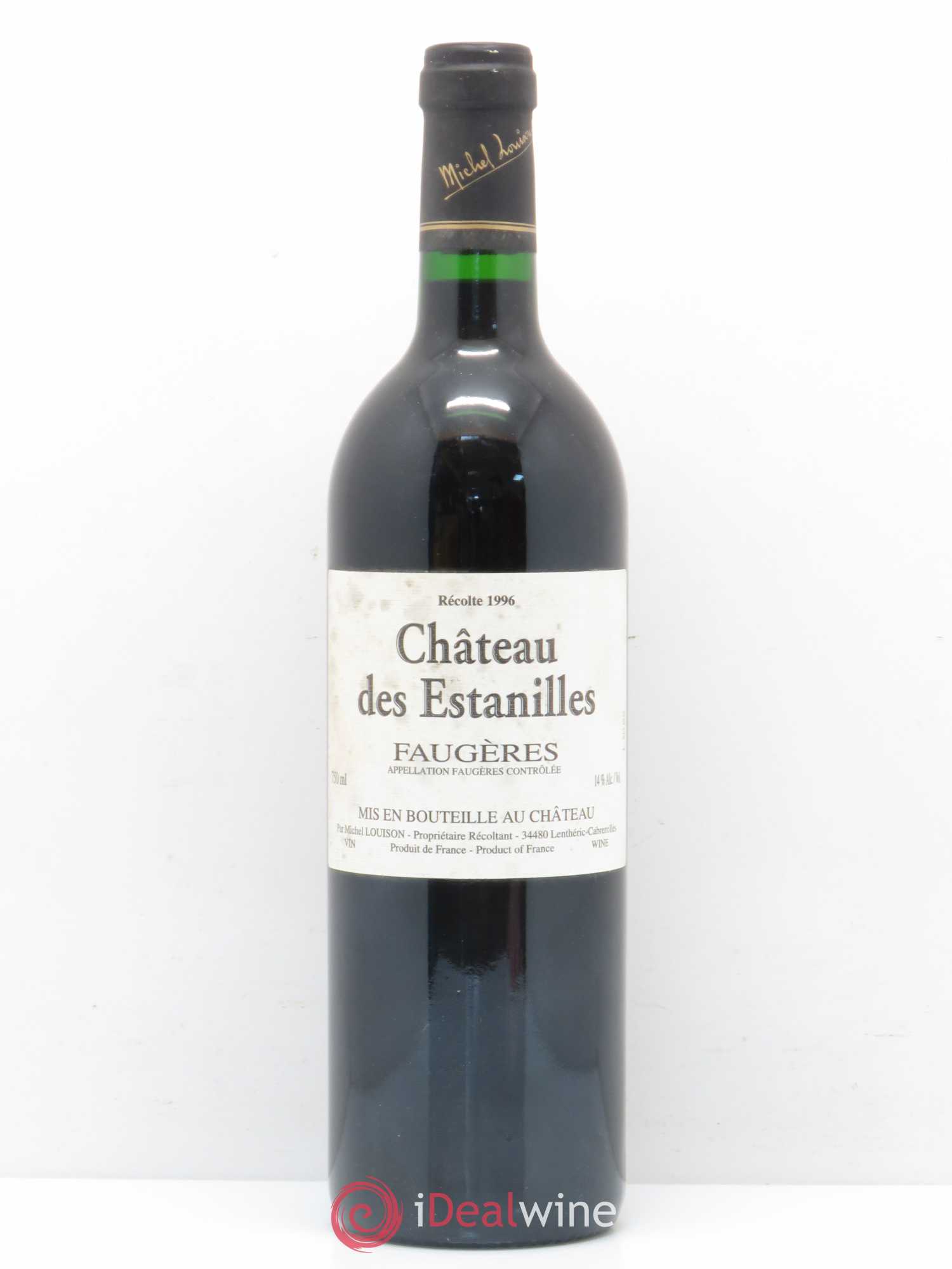 Faugères Château des Estanilles 1996 - Posten von 1 Flasche - 0