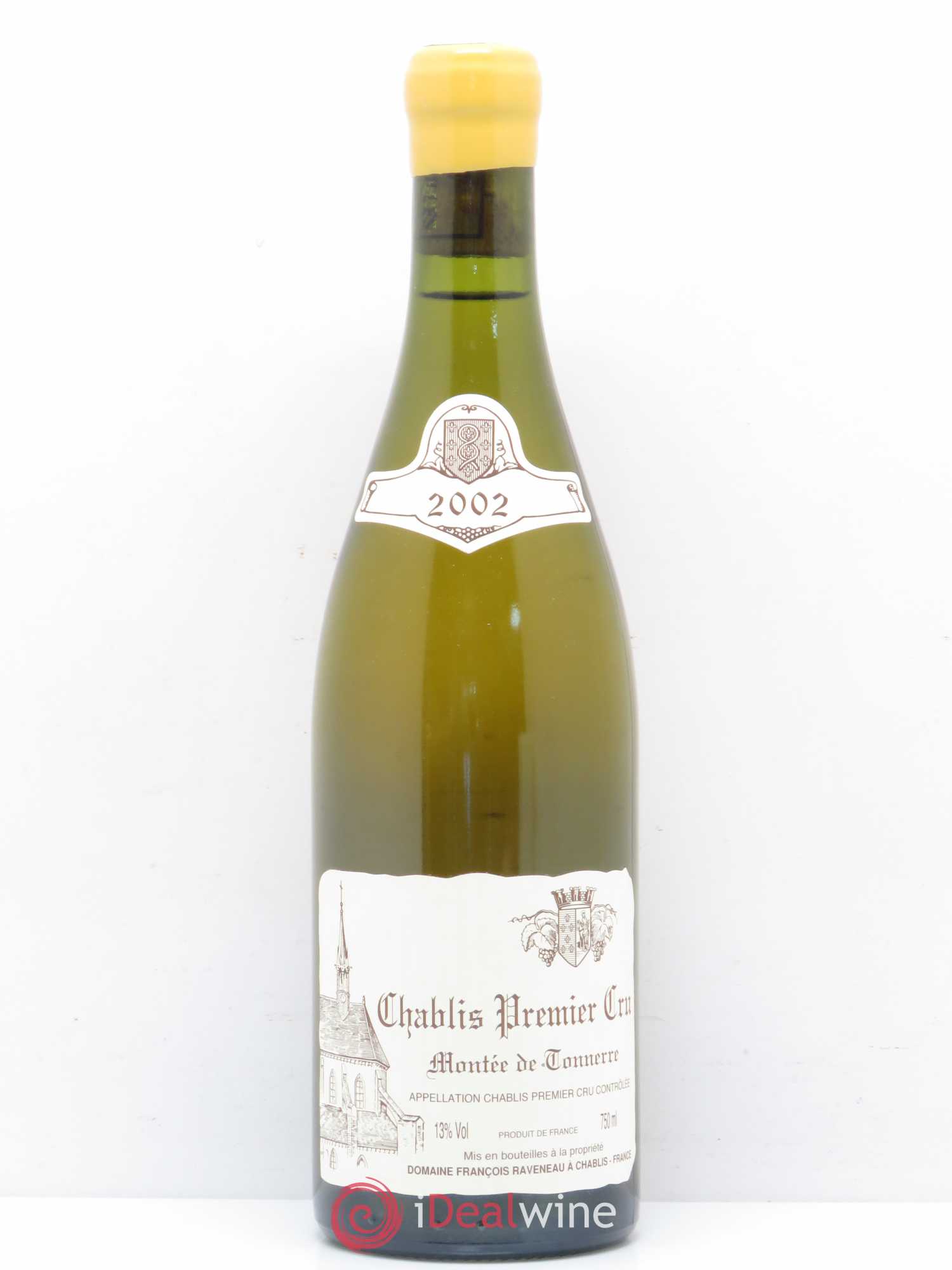 Chablis 1er Cru Montée de Tonnerre Raveneau (Domaine) 2002 - Lot de 1 bouteille - 0