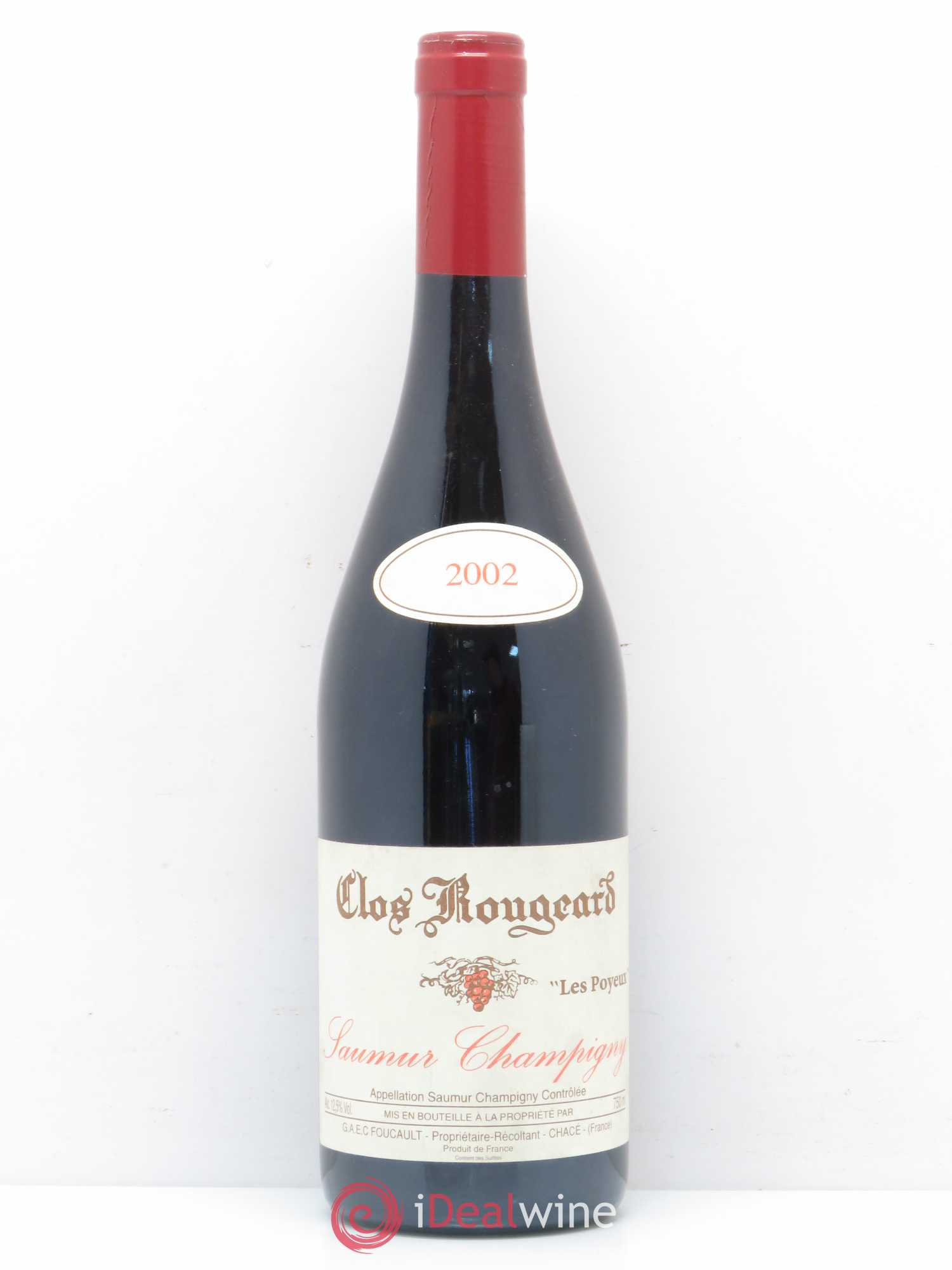 Saumur-Champigny Les Poyeux Clos Rougeard 2002 - Lot de 1 bouteille - 0