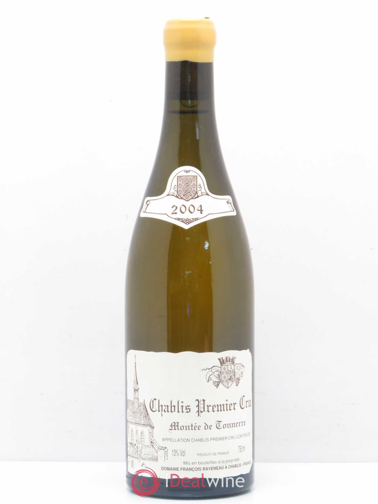 Chablis 1er Cru Montée de Tonnerre Raveneau (Domaine) 2004 - Posten von 1 Flasche - 0