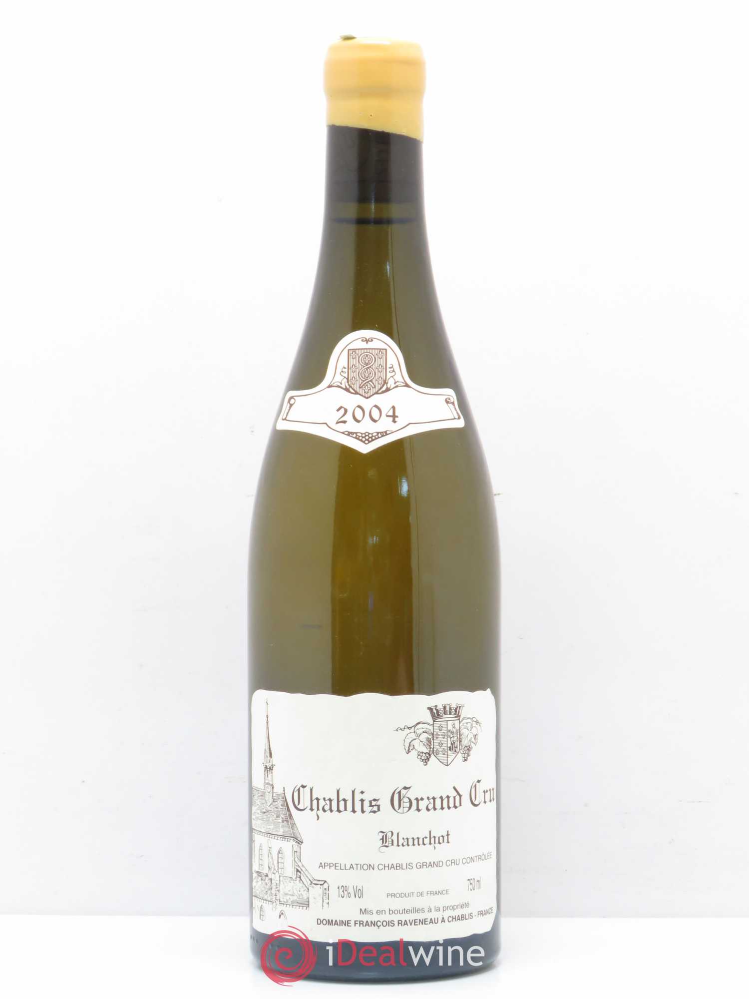 Chablis Grand Cru Blanchot Raveneau (Domaine) 2004 - Posten von 1 Flasche - 0