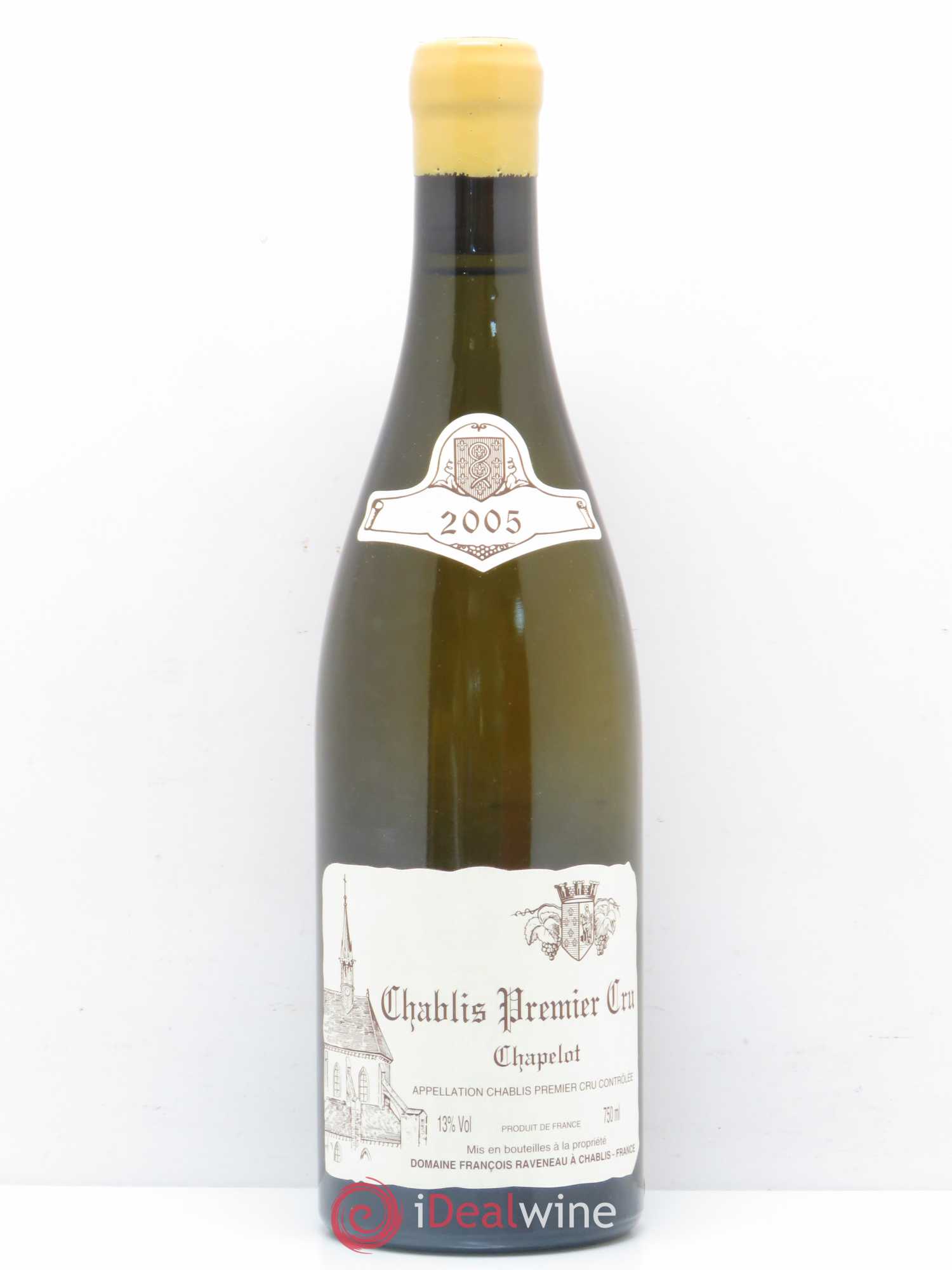 Chablis 1er Cru Chapelot Raveneau (Domaine) 2005 - Lot de 1 bouteille - 0