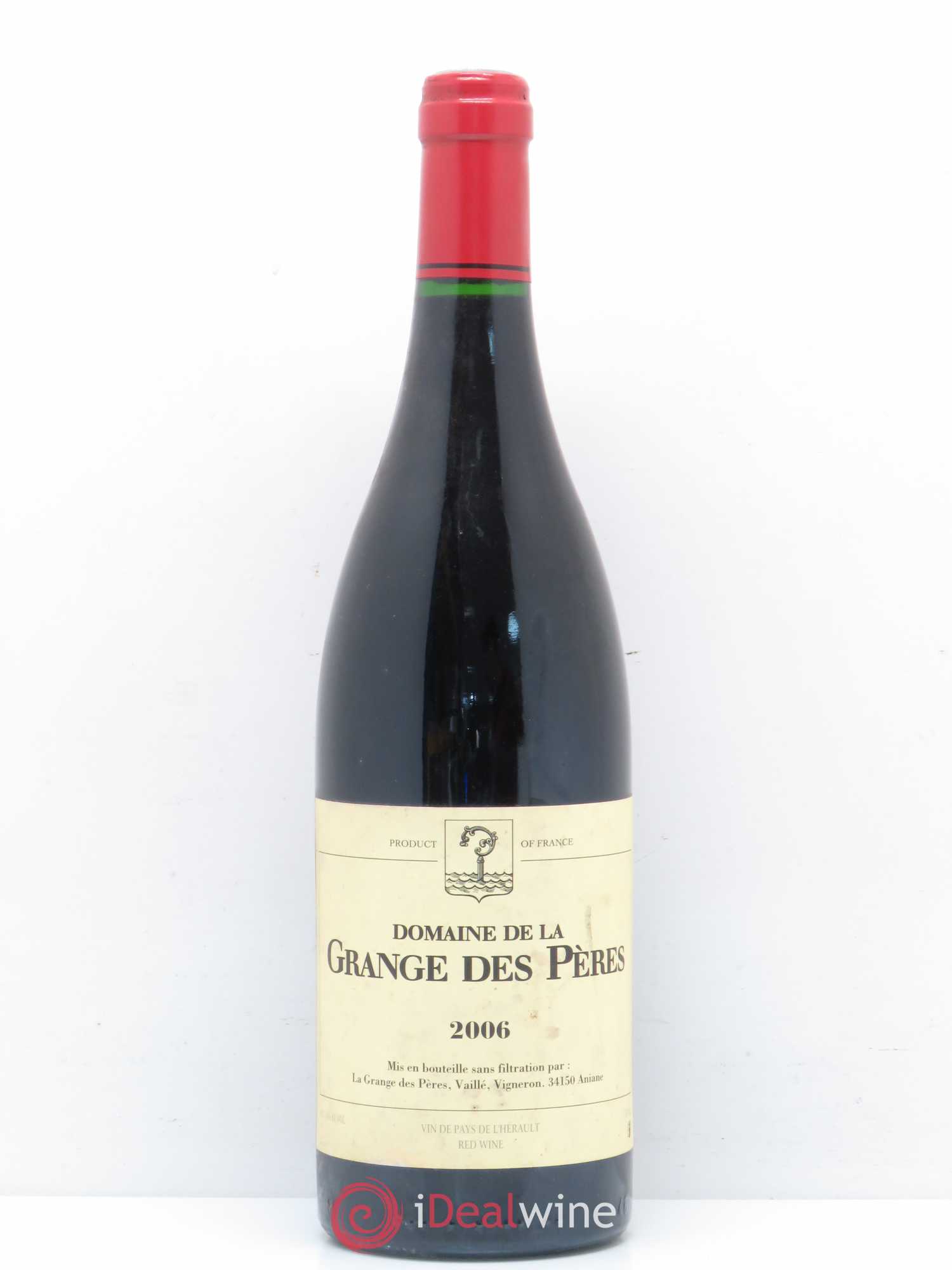 Pays d'Hérault Grange des Pères Laurent Vaillé 2006 - Lot de 1 bouteille - 0