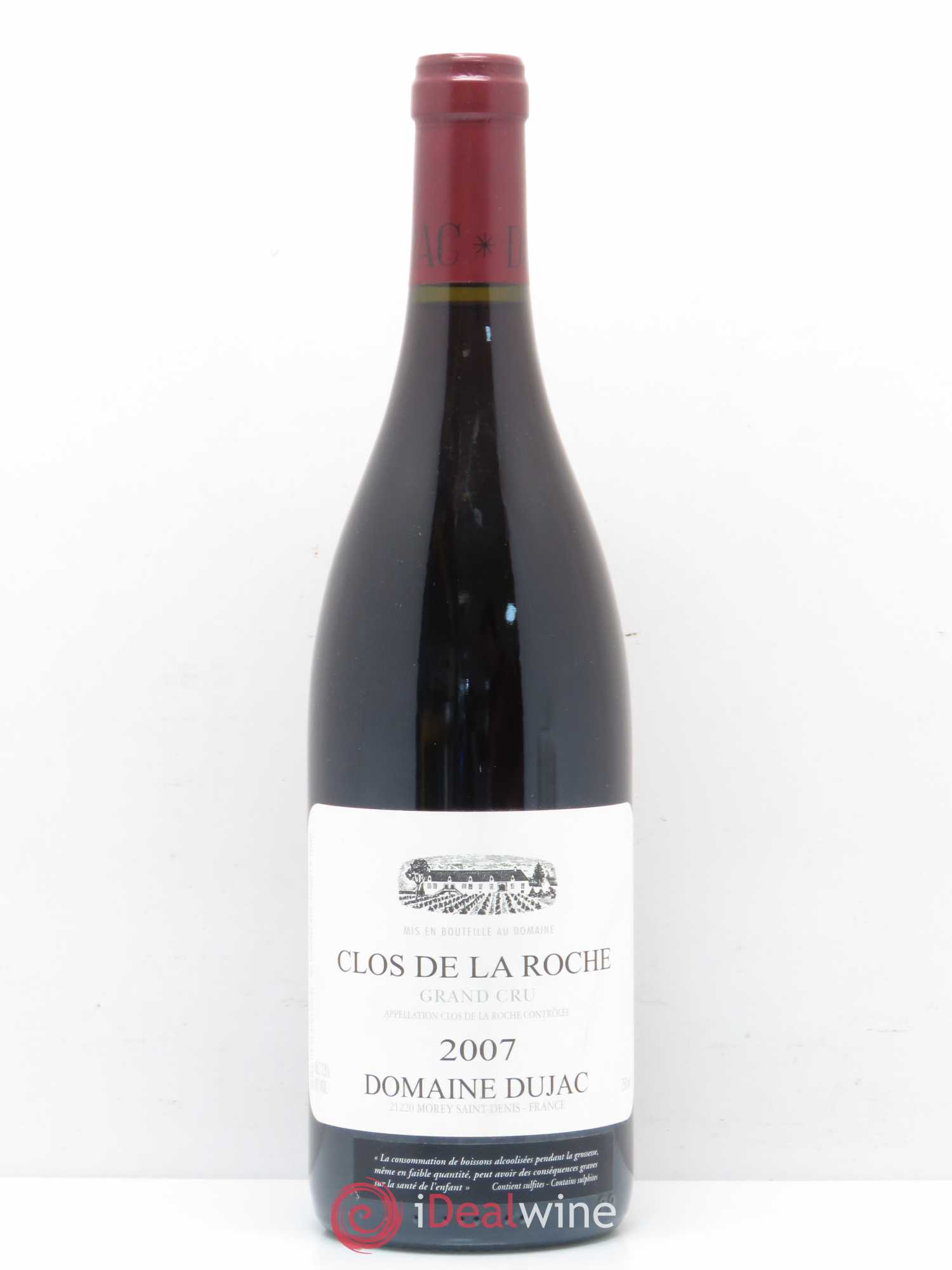 Clos de la Roche Grand Cru Dujac (Domaine) 2007 - Lot de 1 bouteille - 0
