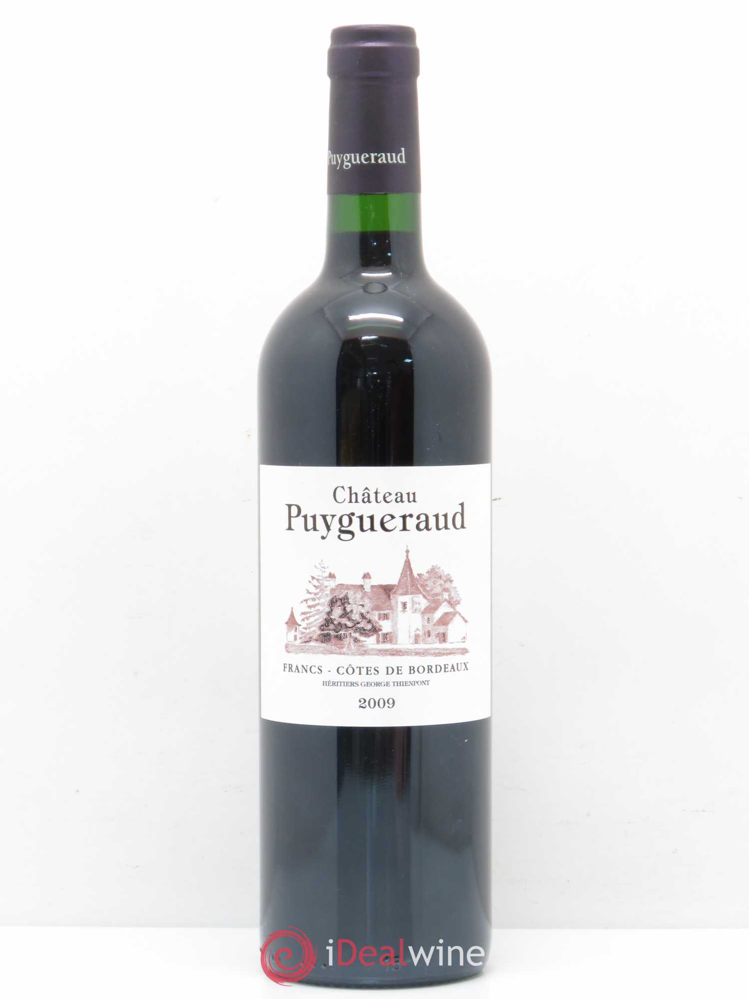 Château Puygueraud 2009 - Lot de 1 bouteille - 0