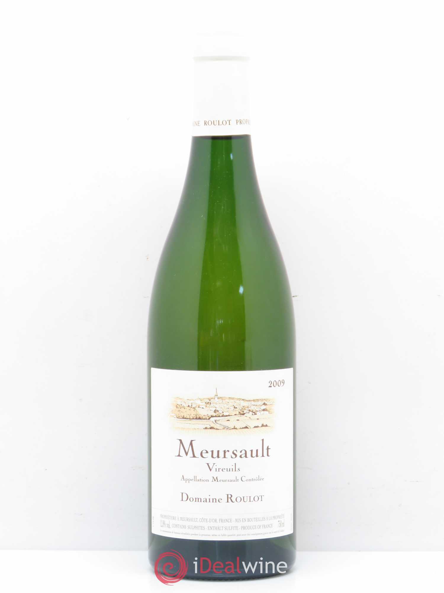 Meursault Les Vireuils Roulot (Domaine) 2009 - Lot de 1 bouteille - 0