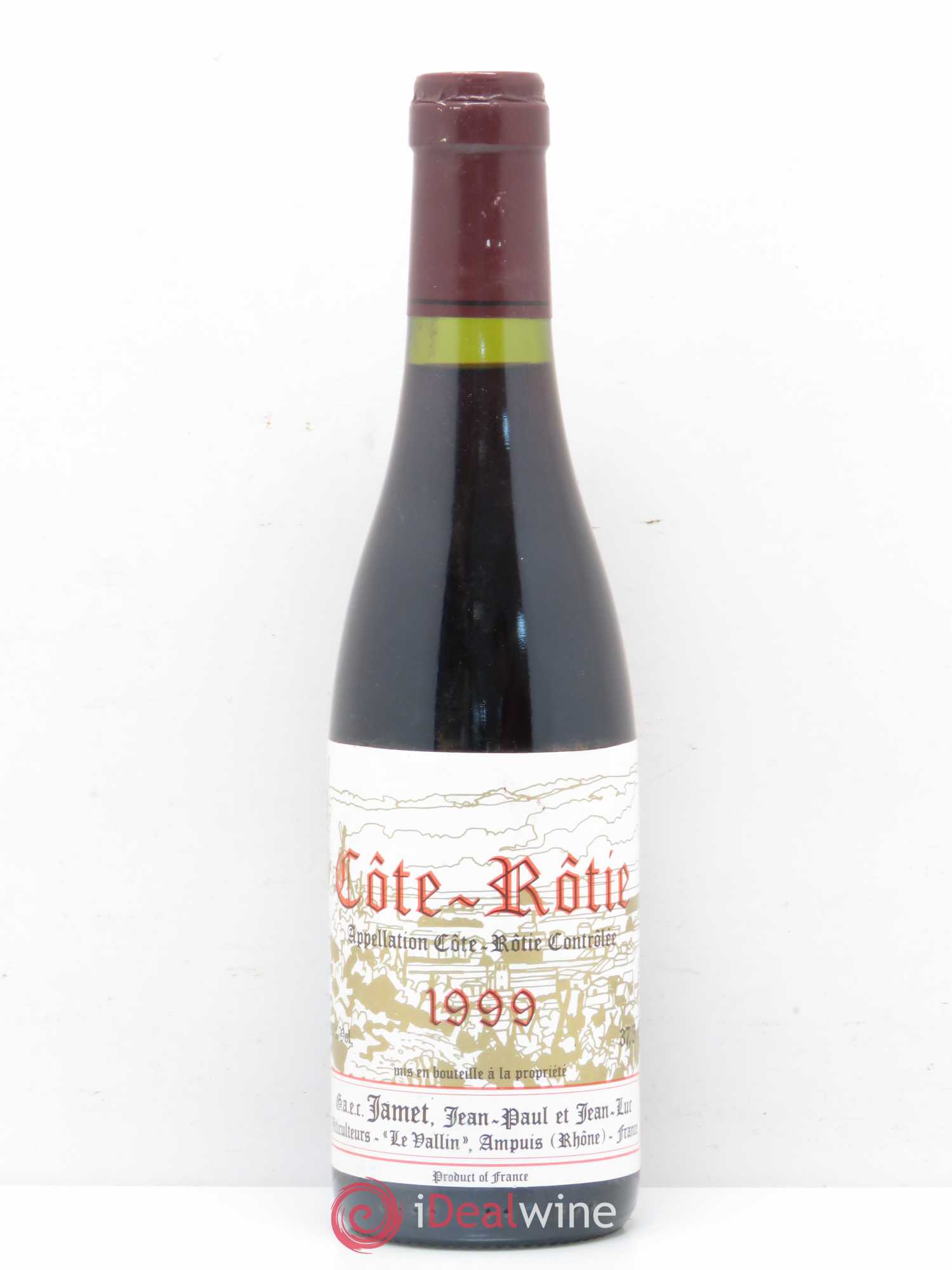 Côte-Rôtie Jamet (Domaine) 1999 - Lot de 1 demi bouteille - 0
