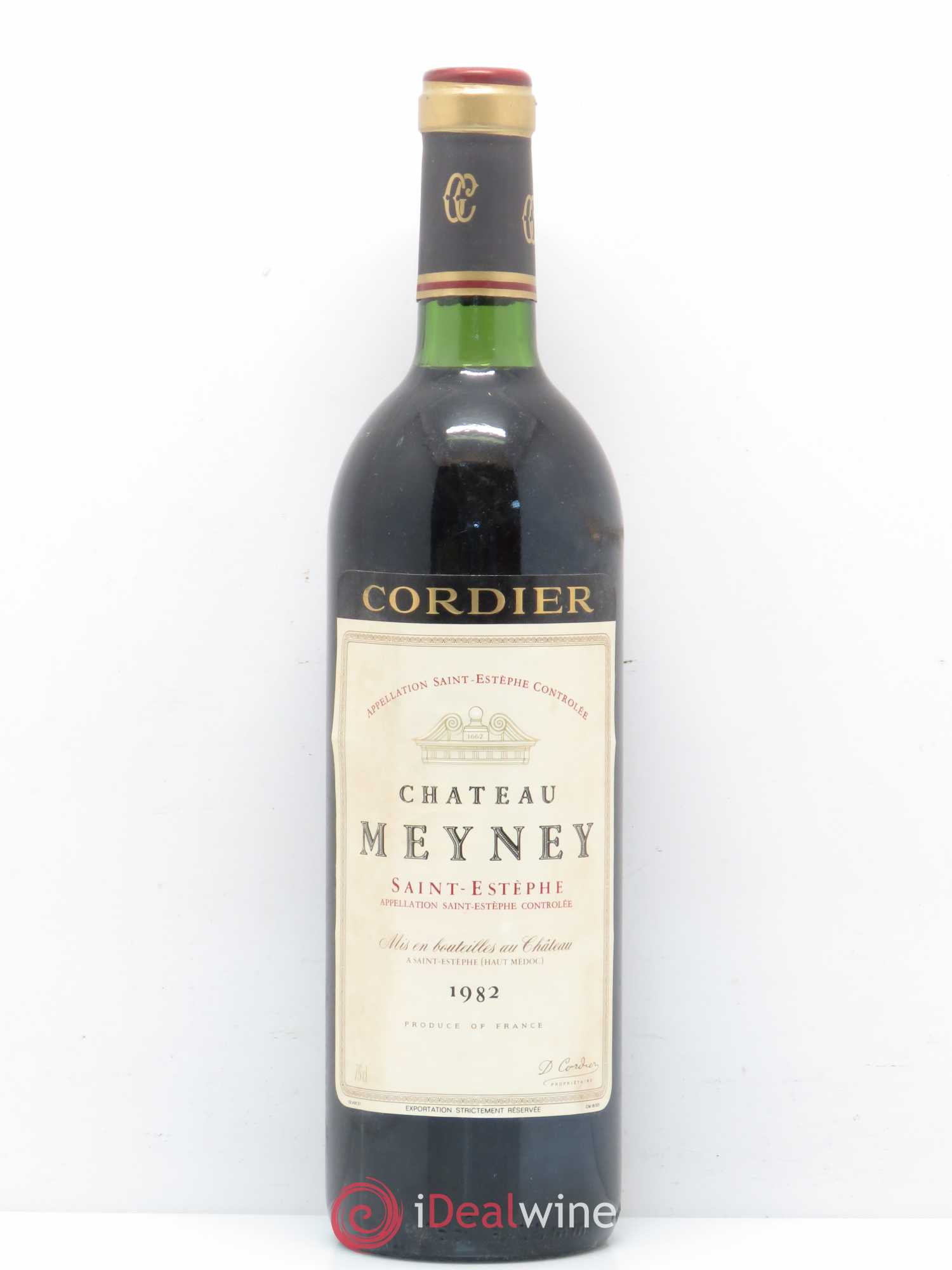 Château Meyney 1982 - Lot de 1 bouteille - 0