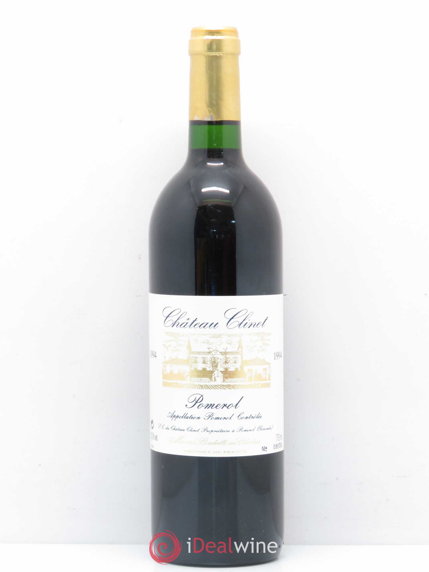 Château Clinet 1994 - Lot de 1 bouteille - 0