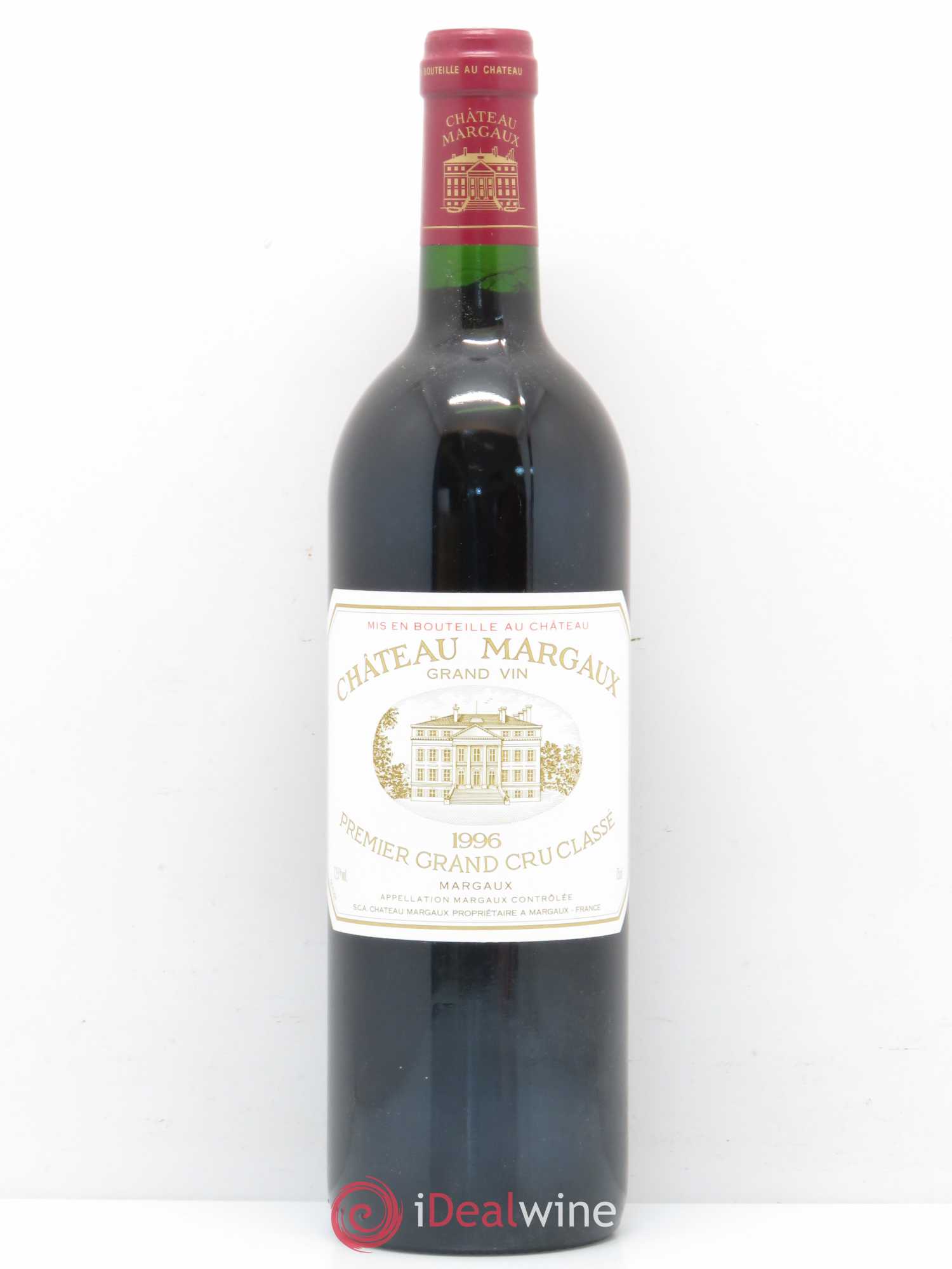 Château Margaux 1er Grand Cru Classé 1996 - Lot de 1 bouteille - 0