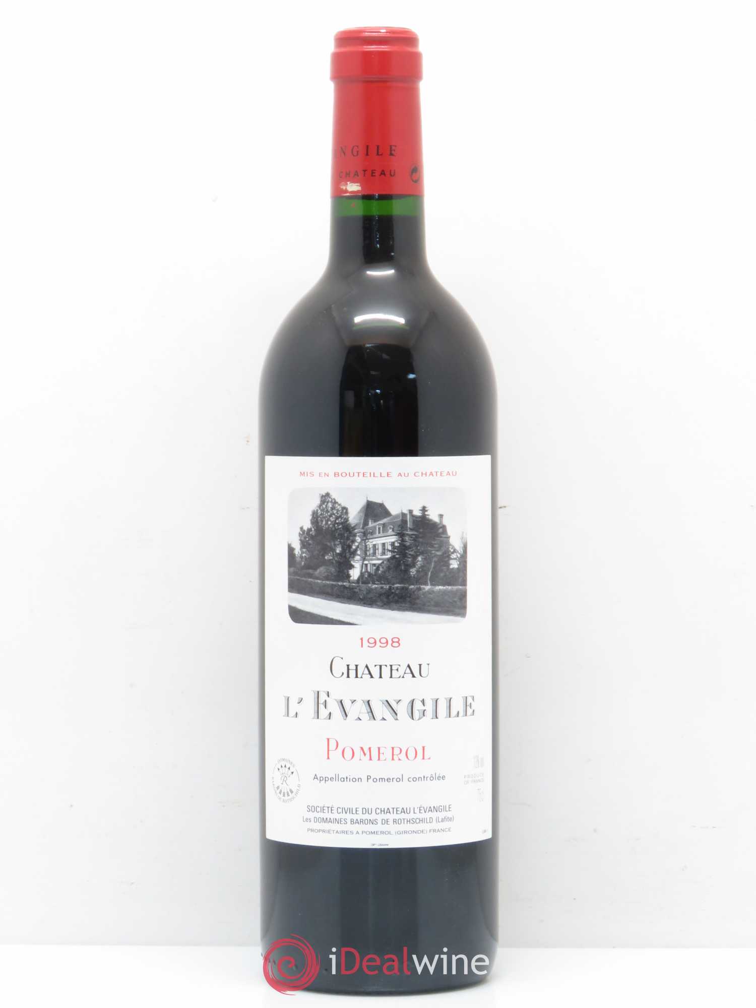 Château l' Évangile 1998 - Lot de 1 bouteille - 0