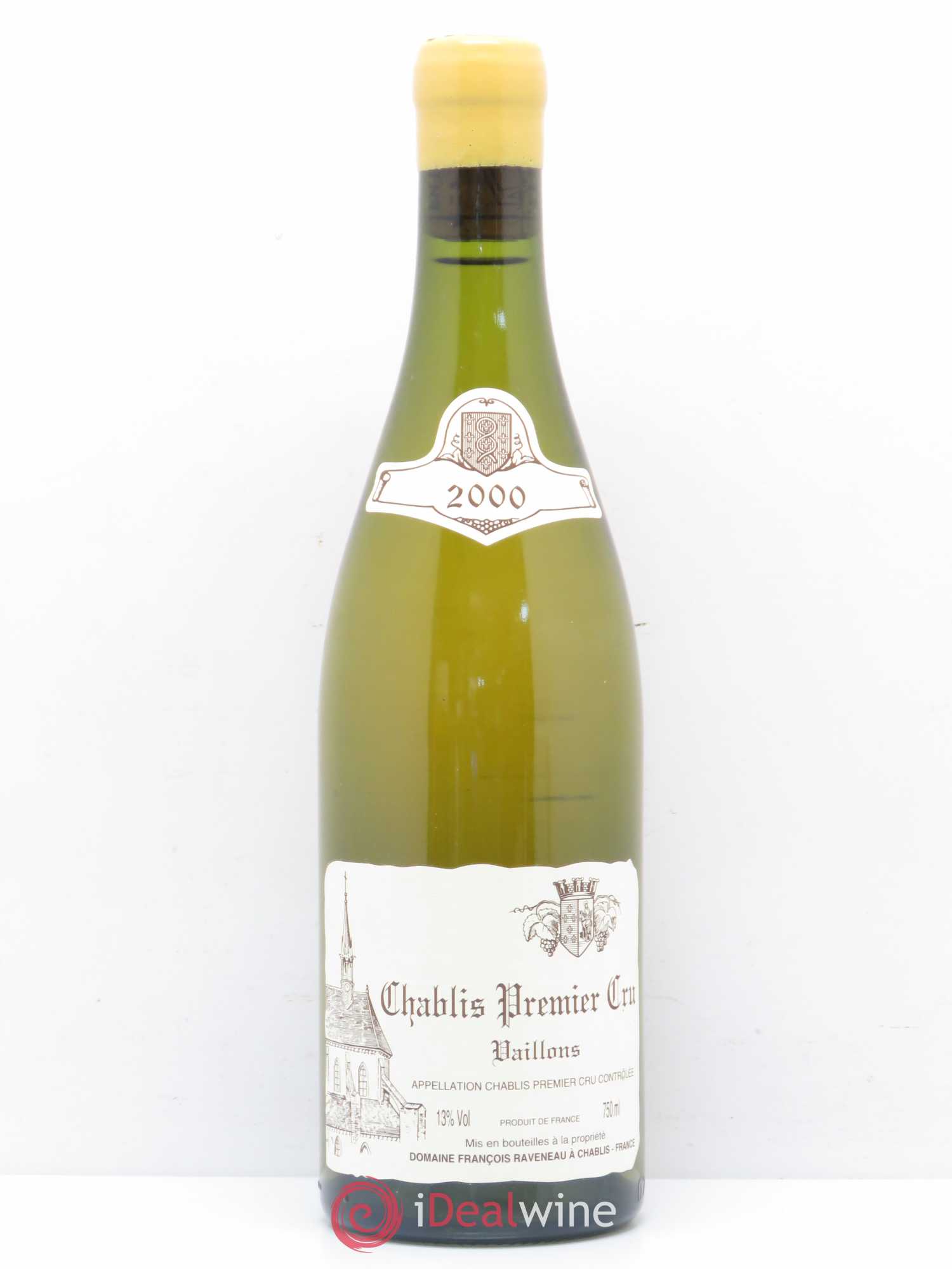 Chablis 1er Cru Vaillons Raveneau (Domaine) 2000 - Lot de 1 bouteille - 0