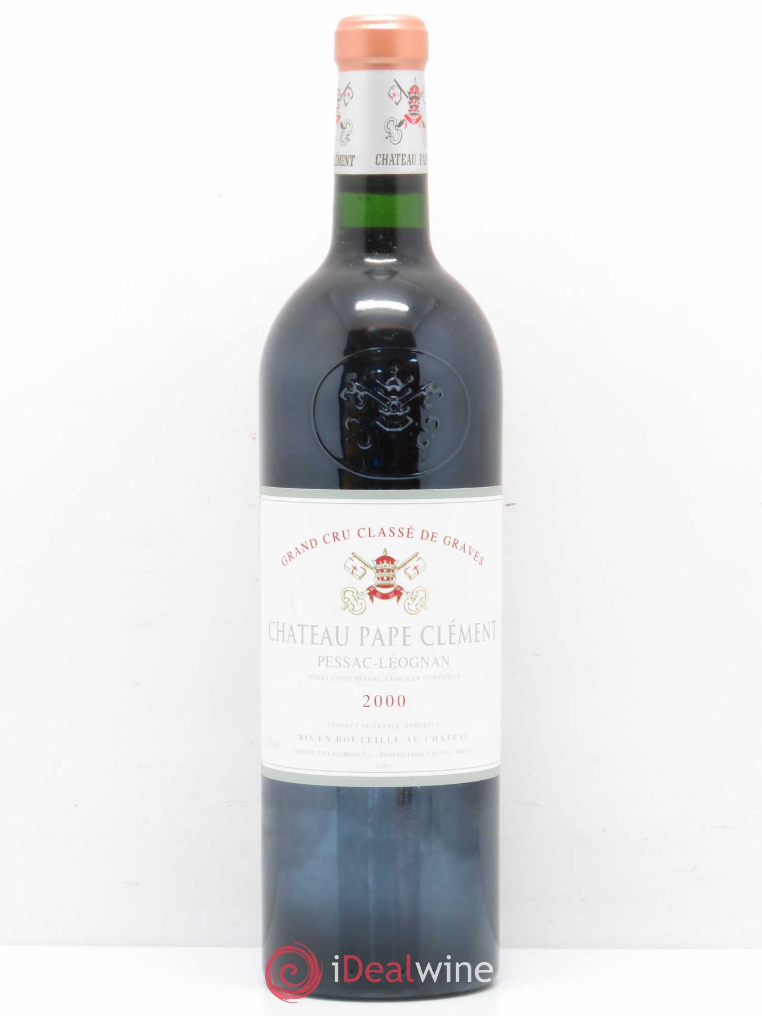 Château Pape Clément Cru Classé de Graves 2000 - Lot de 1 bouteille - 0