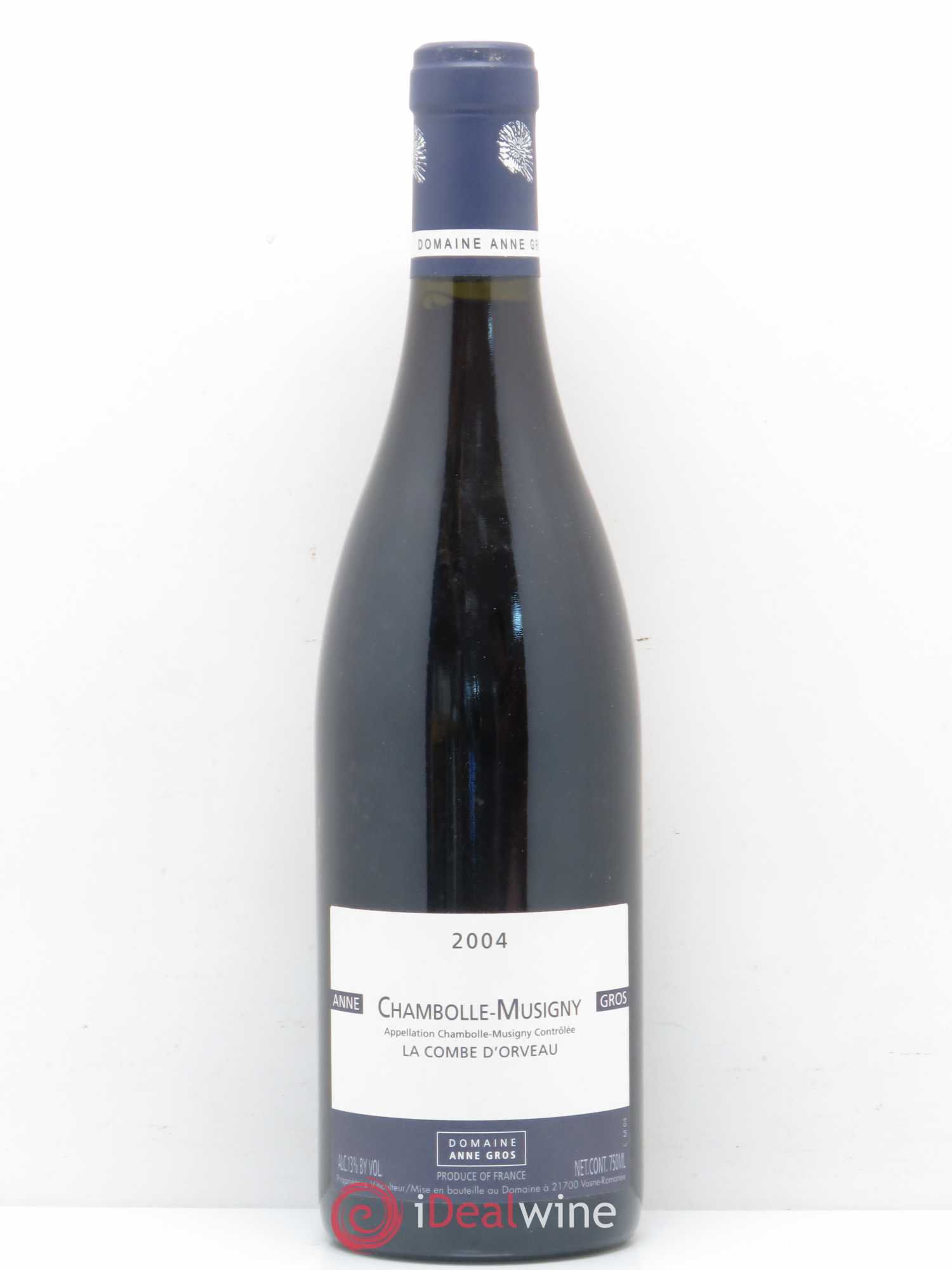 Chambolle-Musigny La Combe d'Orveau Anne Gros 2004 - Lot de 1 bouteille - 0