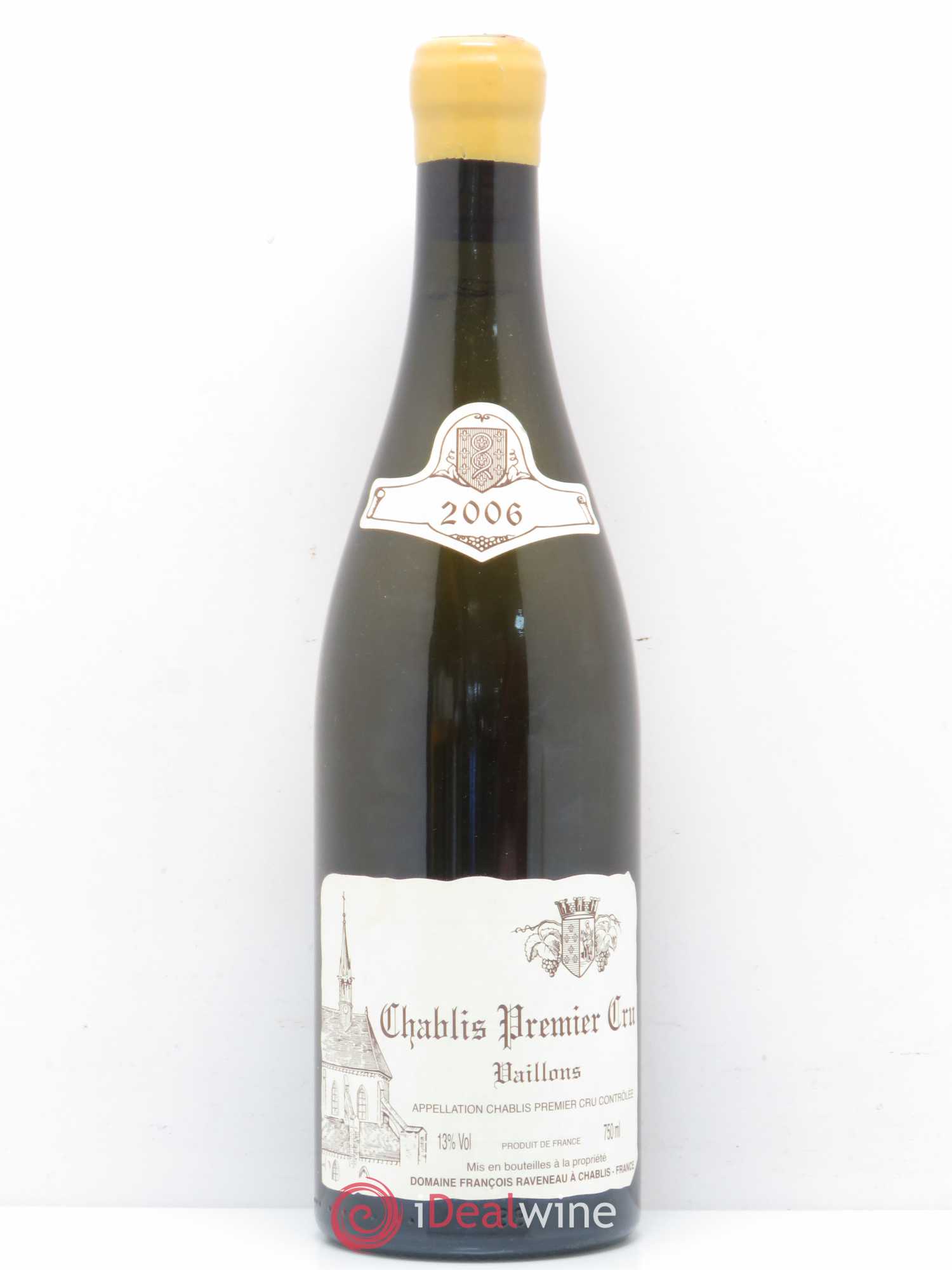 Chablis 1er Cru Vaillons Raveneau (Domaine) 2006 - Lot de 1 bouteille - 0