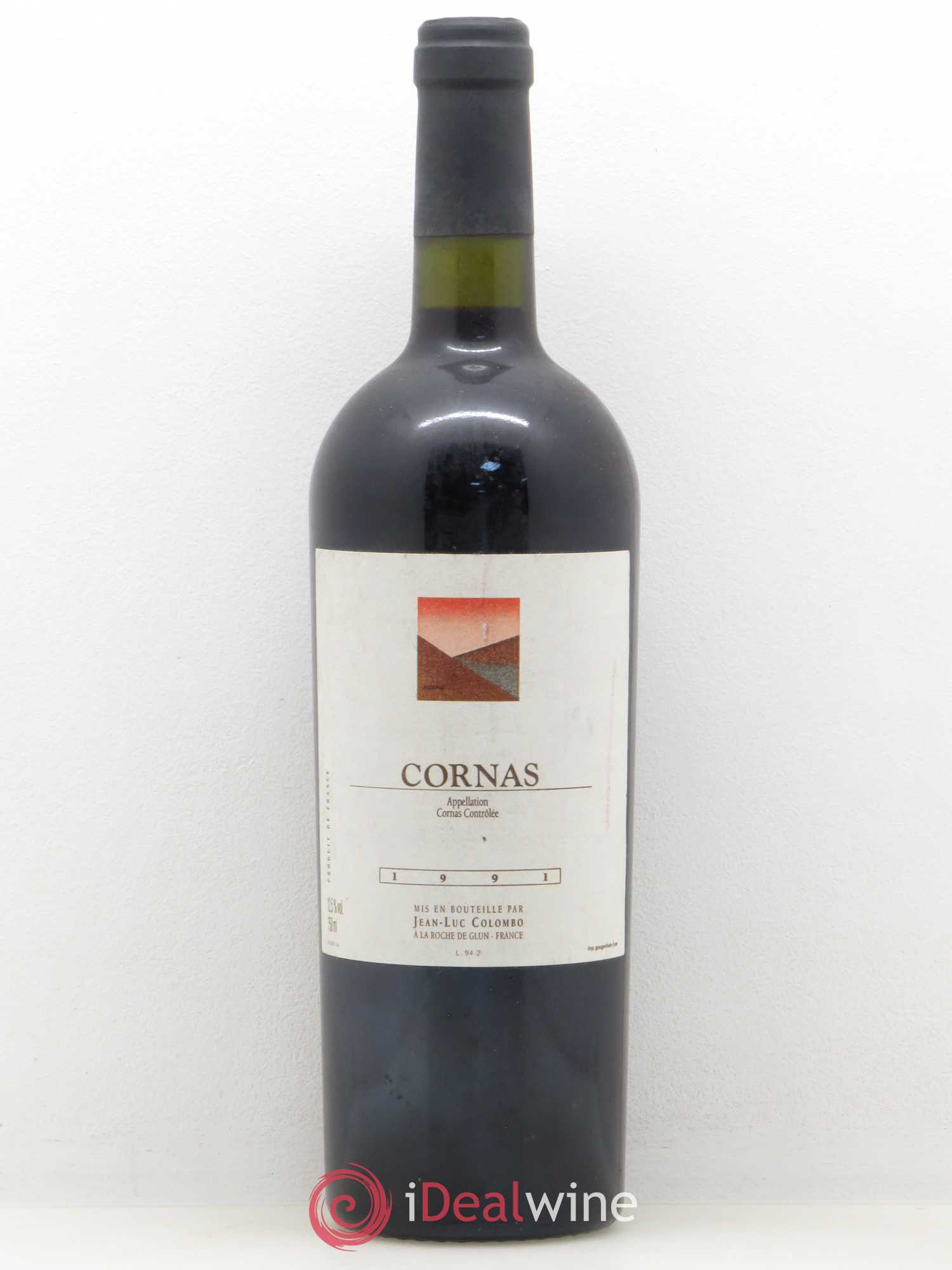 Cornas J.L. Colombo 1991 - Lot de 1 bouteille - 0