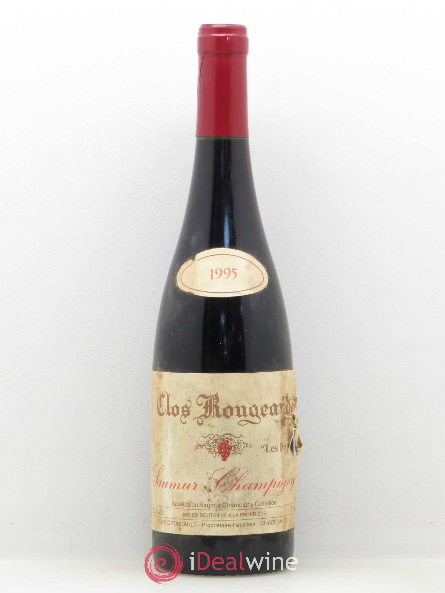 Saumur-Champigny Les Poyeux Clos Rougeard 1995 - Lot de 1 bouteille - 0