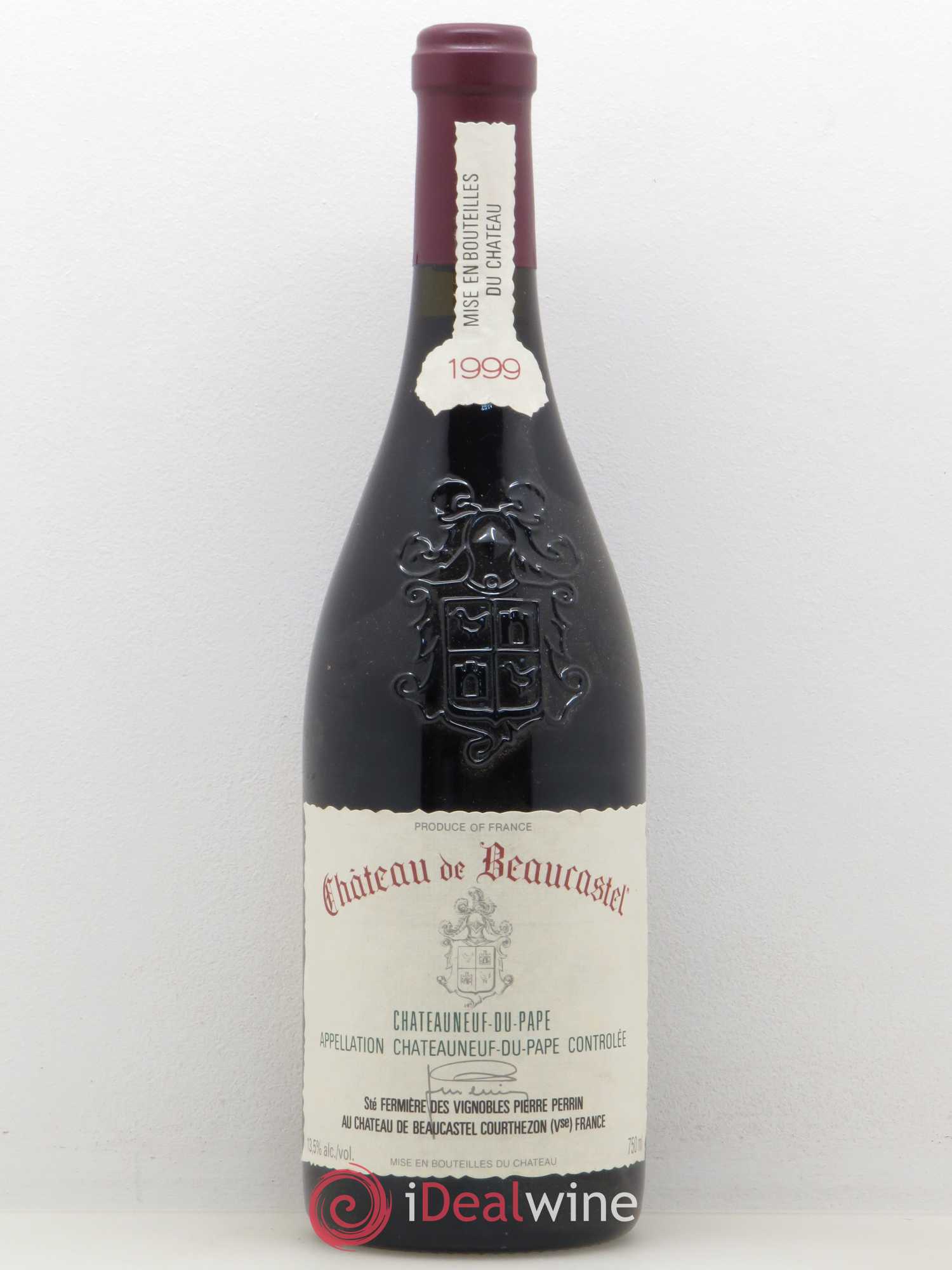 Châteauneuf-du-Pape Château de Beaucastel Famille Perrin 1999 - Lot de 1 bouteille - 0