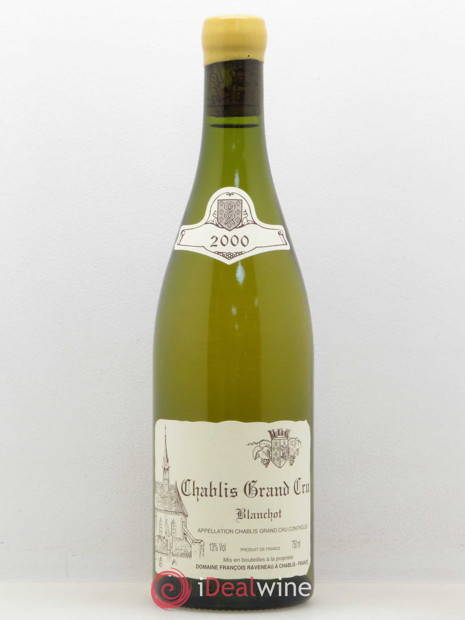 Chablis Grand Cru Blanchot Raveneau (Domaine) 2000 - Lot de 1 bouteille - 0