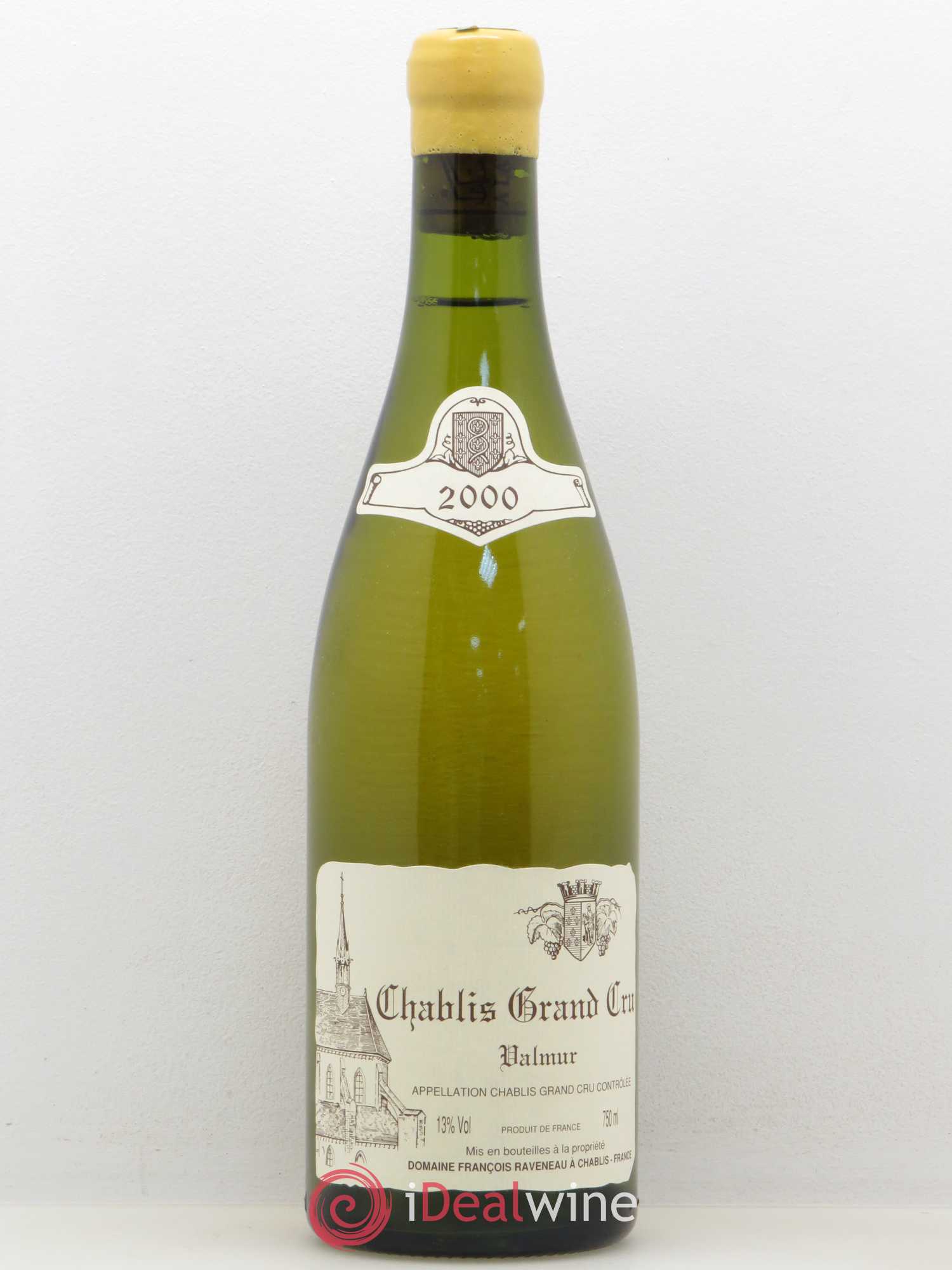 Chablis Grand Cru Valmur Raveneau (Domaine) 2000 - Lot de 1 bouteille - 0