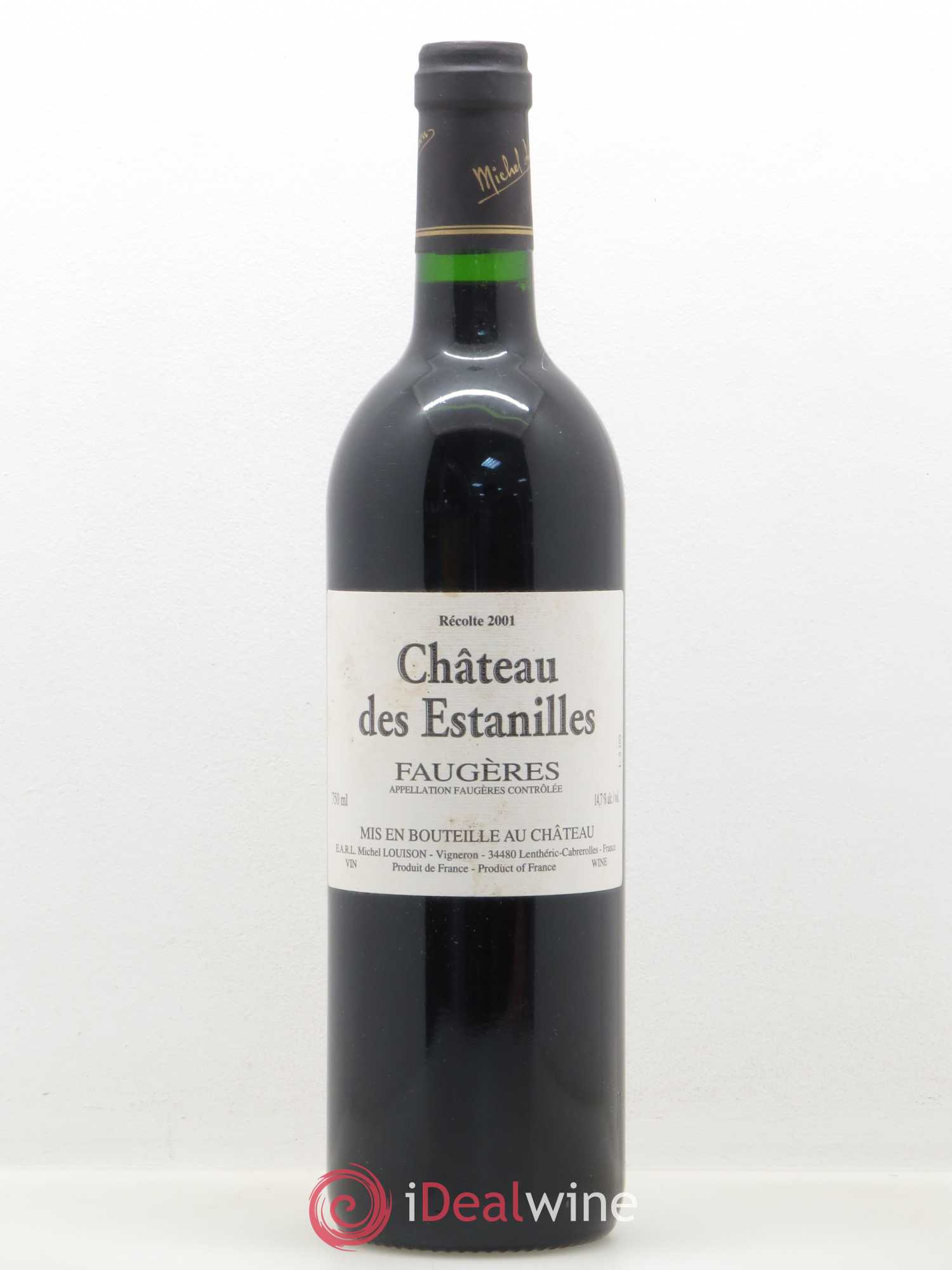 Faugères Château des Estanilles 2001 - Posten von 1 Flasche - 0