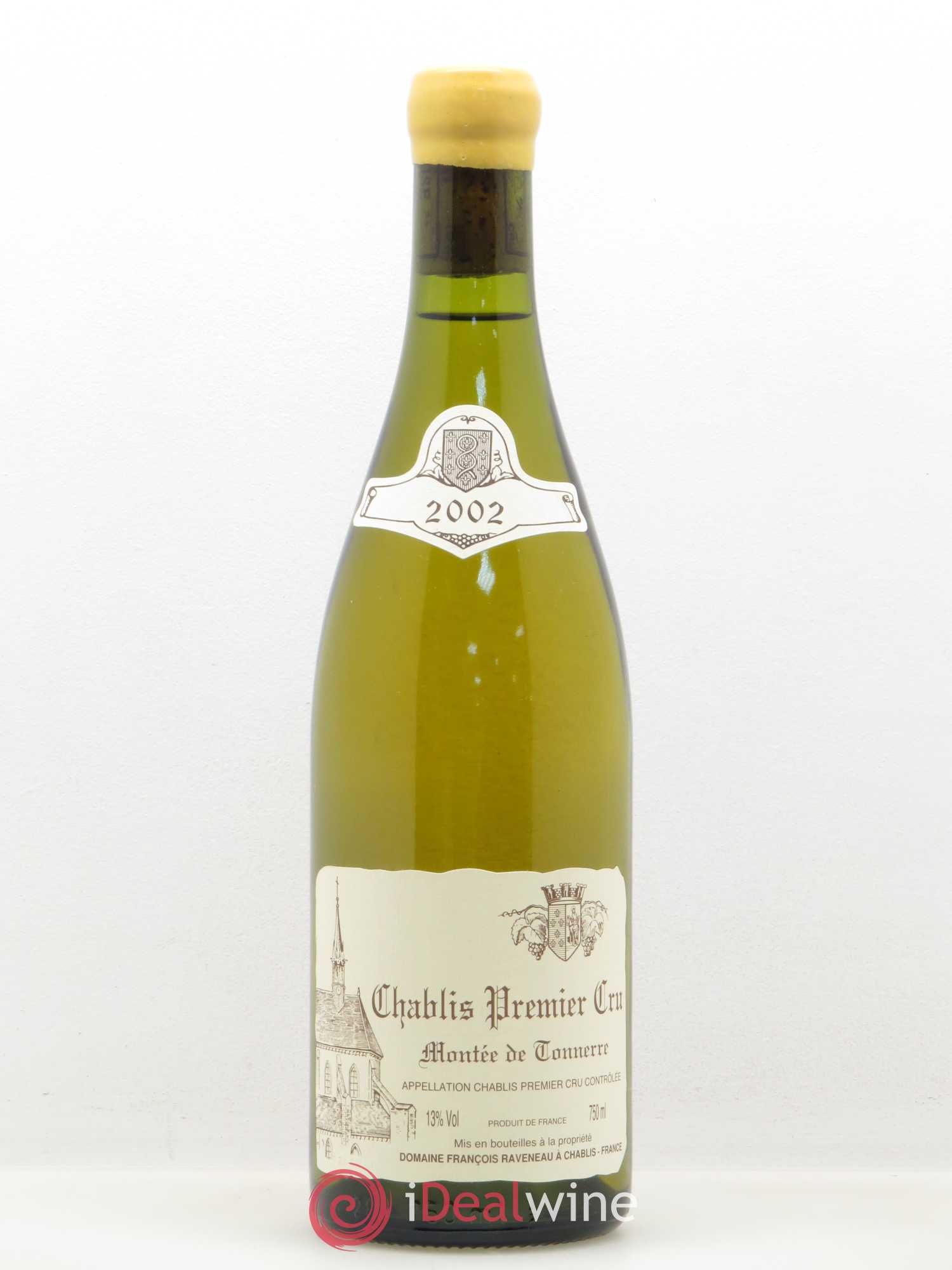 Chablis 1er Cru Montée de Tonnerre Raveneau (Domaine) 2002 - Lot de 1 bouteille - 0
