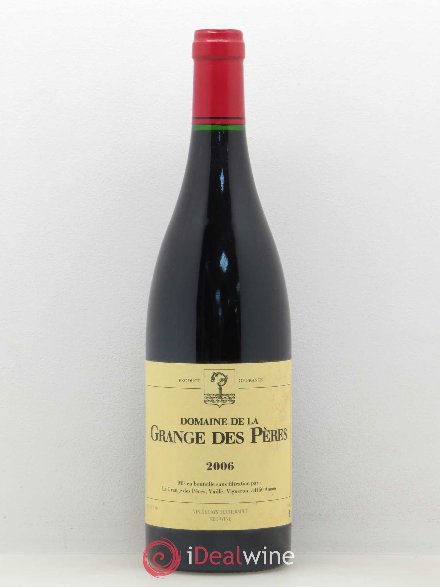 Pays d'Hérault Grange des Pères Laurent Vaillé 2006 - Lot de 1 bouteille - 0