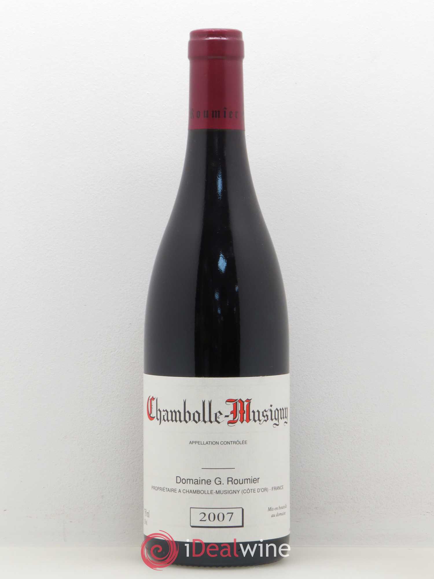 Chambolle-Musigny Georges Roumier (Domaine) 2007 - Posten von 1 Flasche - 0