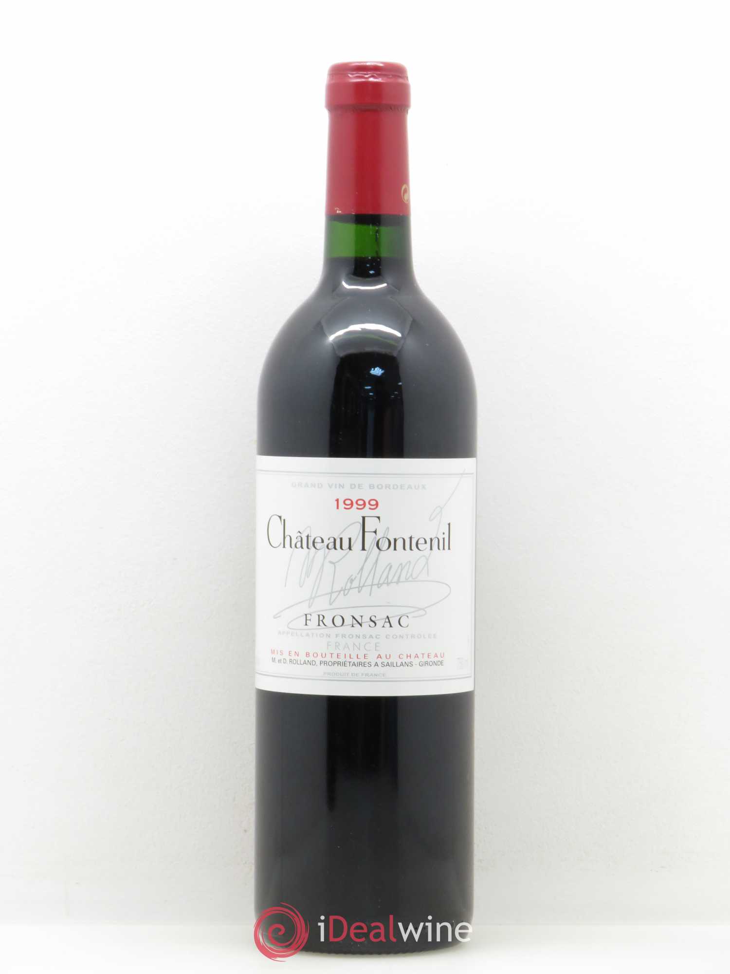 Château Fontenil 1999 - Lot de 1 bouteille - 0