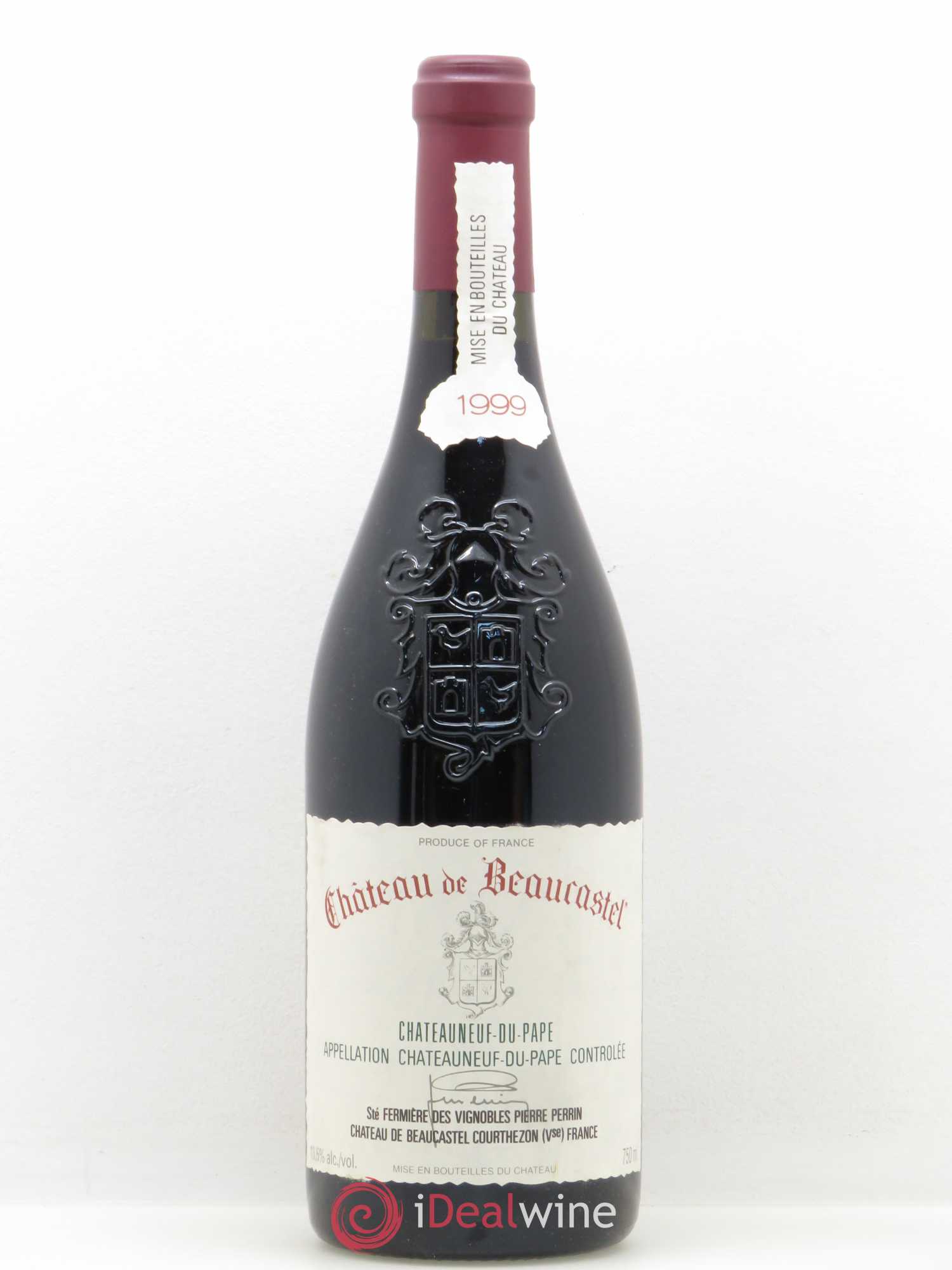 Châteauneuf-du-Pape Château de Beaucastel Famille Perrin 1999 - Lot de 1 bouteille - 0