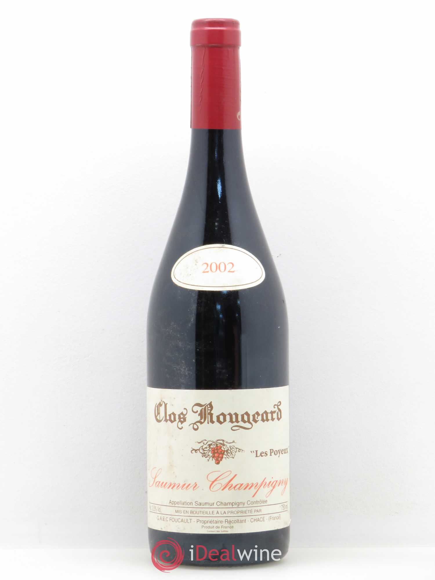 Saumur-Champigny Les Poyeux Clos Rougeard 2002 - Lot de 1 bouteille - 0