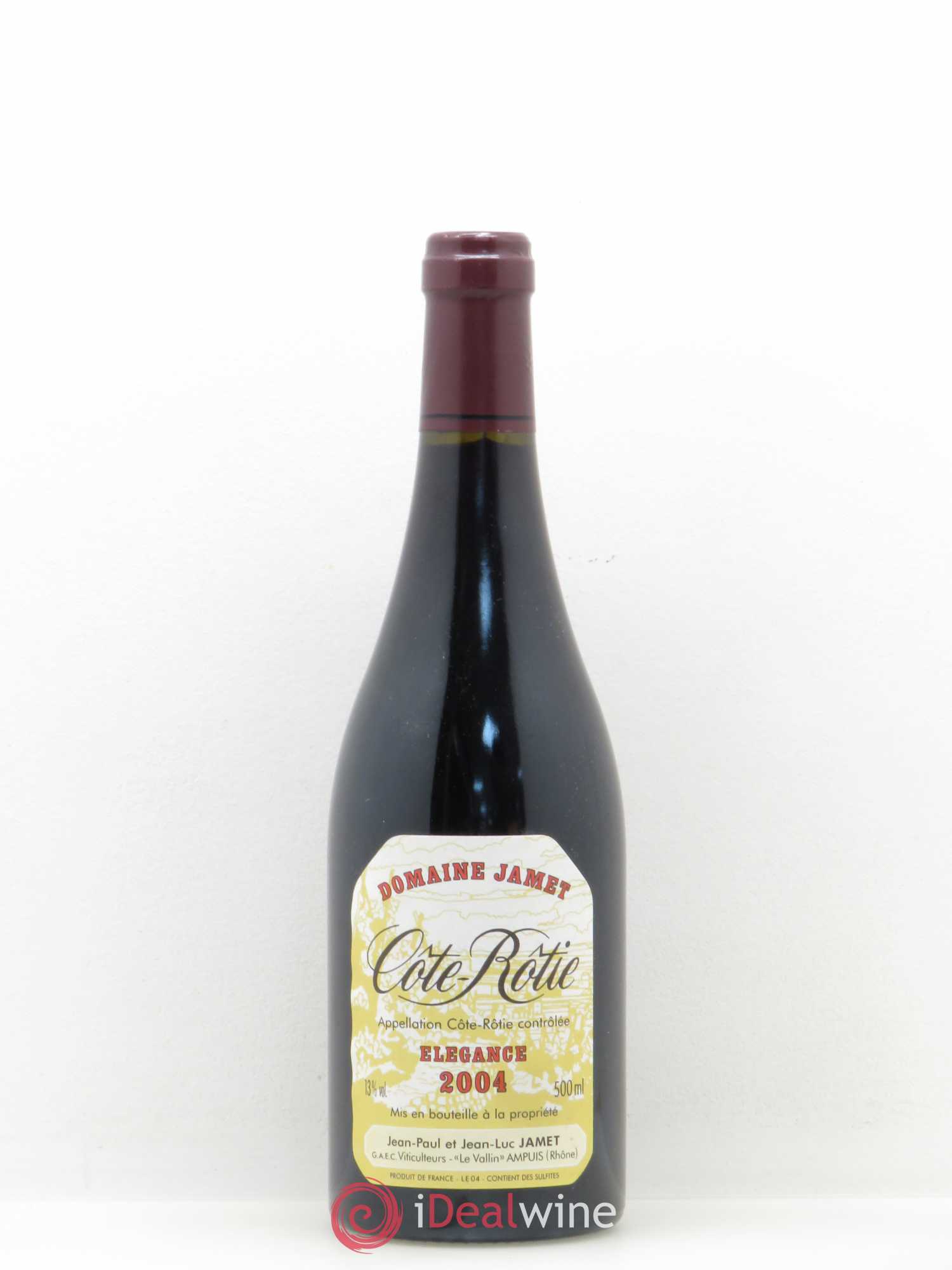 Côte-Rôtie Jamet (Domaine) Elegance 2004 - Lot de 1 bouteille - 0