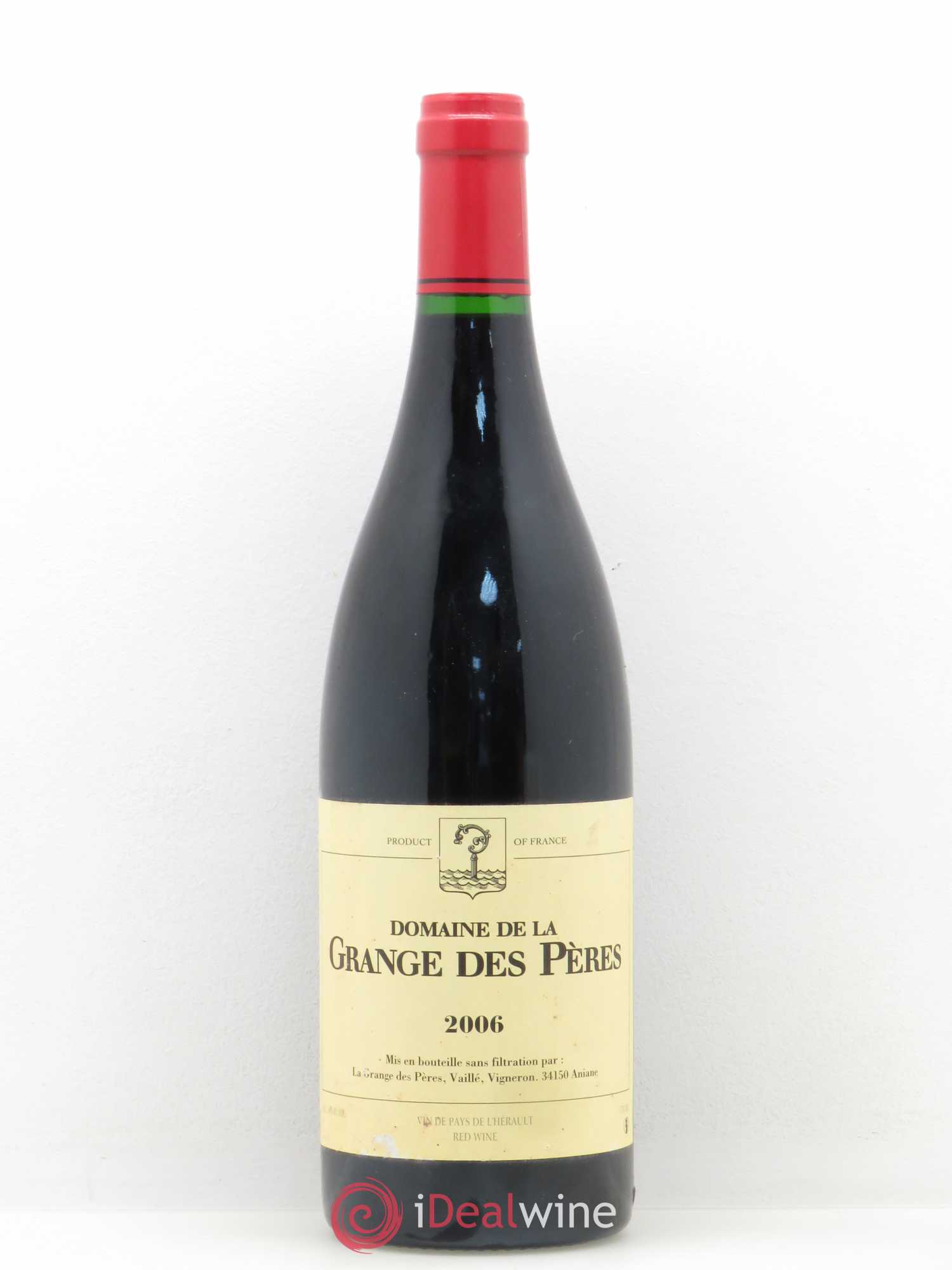 Pays d'Hérault Grange des Pères Laurent Vaillé 2006 - Lot de 1 bouteille - 0