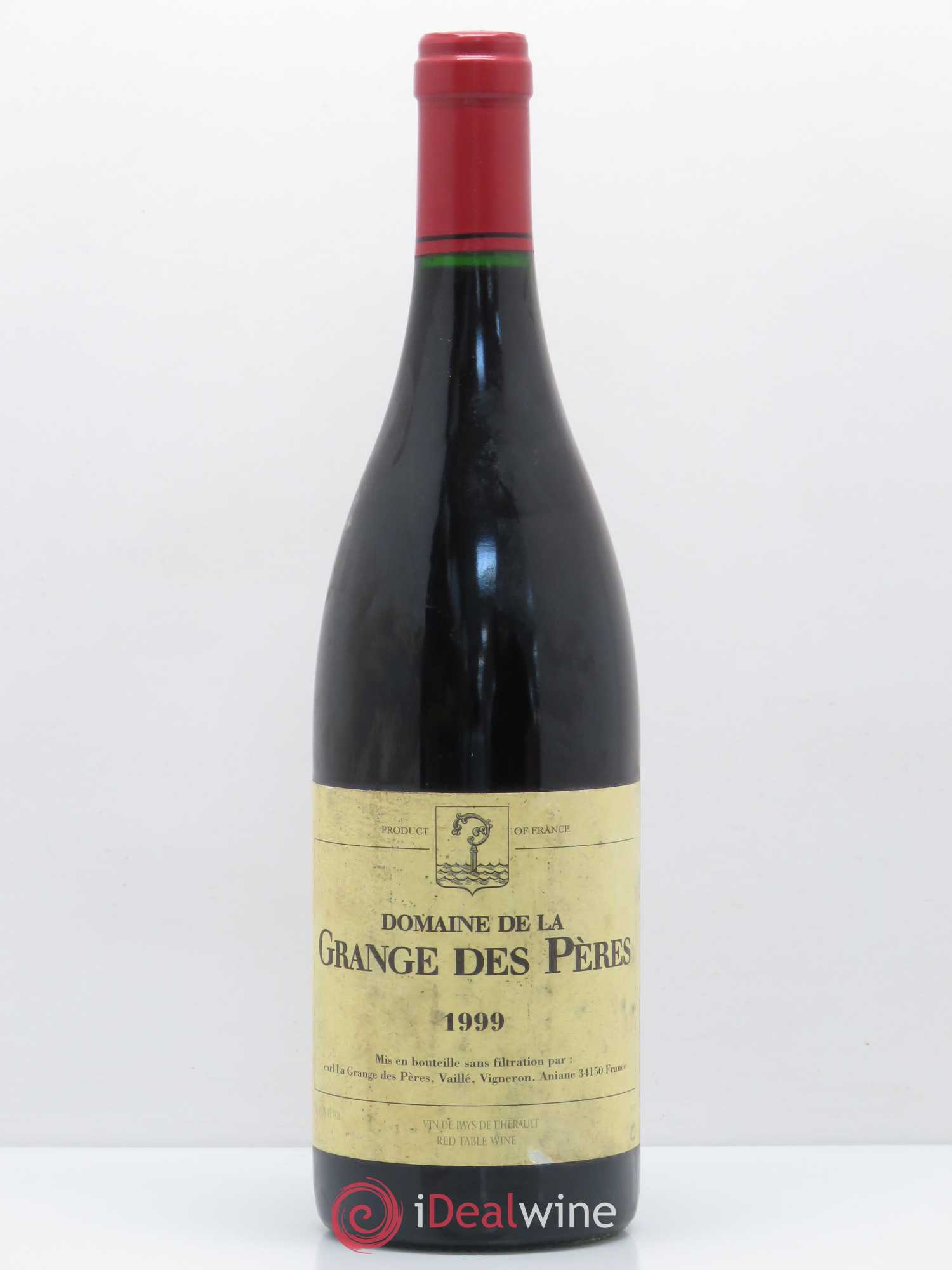Pays d'Hérault Grange des Pères Laurent Vaillé 1999 - Lot de 1 bouteille - 0