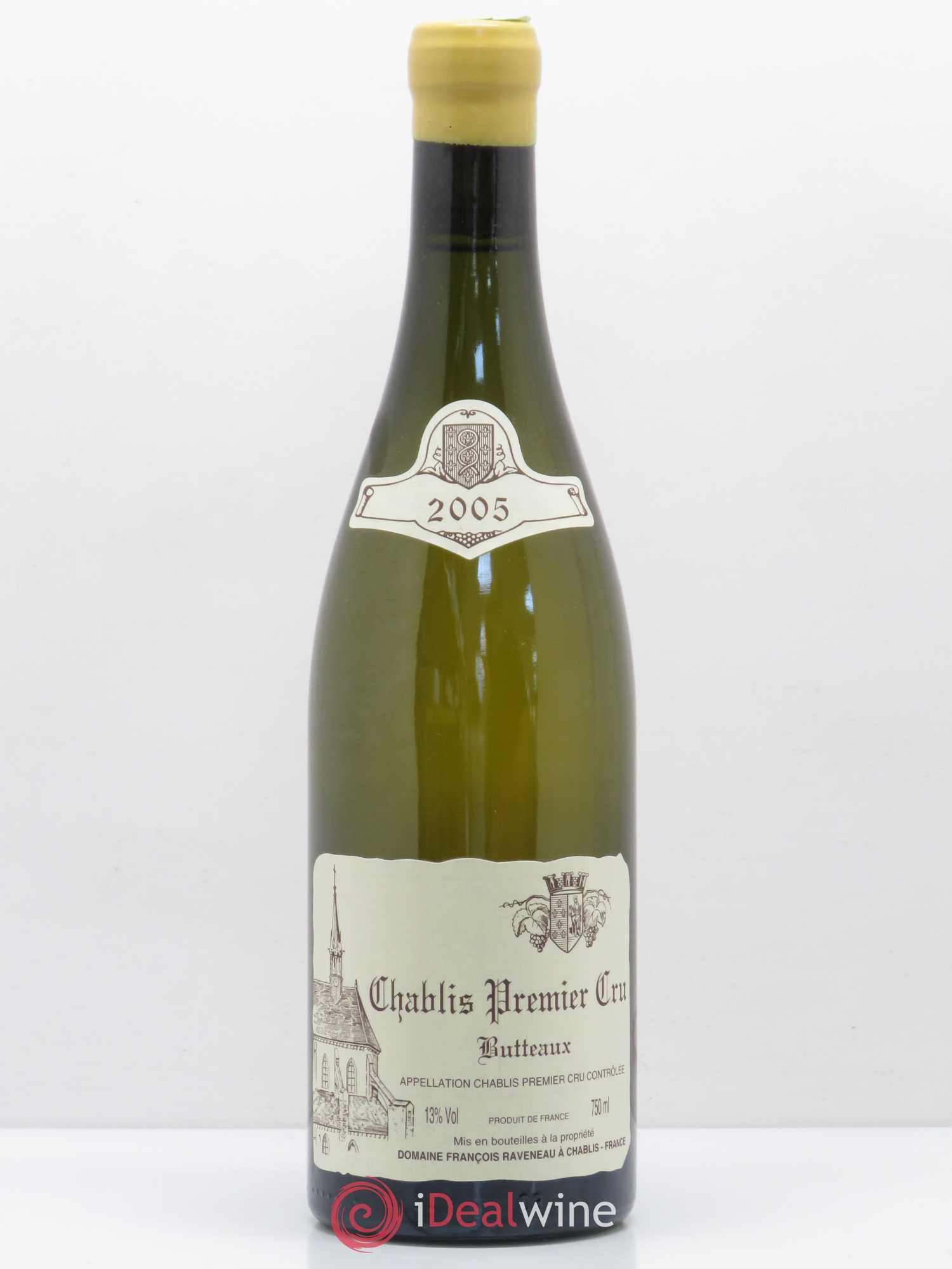 Chablis 1er Cru Butteaux Raveneau (Domaine) 2005 - Lot de 1 bouteille - 0
