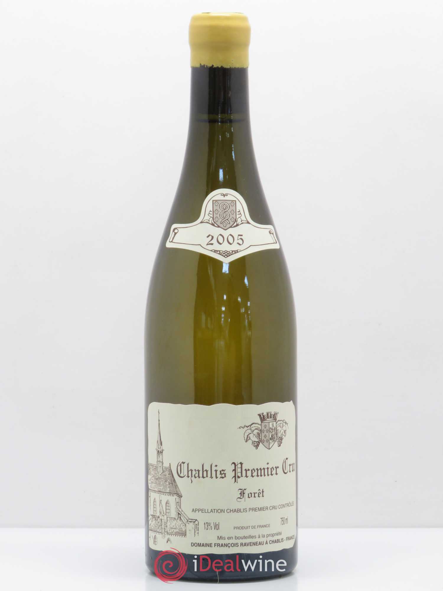 Chablis 1er Cru Forêt Raveneau (Domaine) 2005 - Lot de 1 bouteille - 0