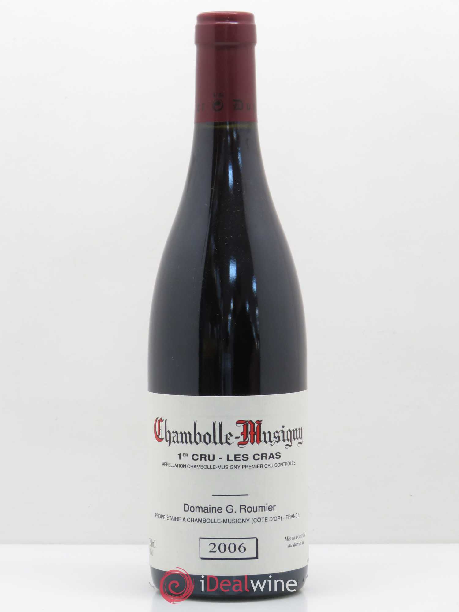 Chambolle-Musigny 1er Cru Les Cras Georges Roumier (Domaine) 2006 - Lot de 1 bouteille - 0