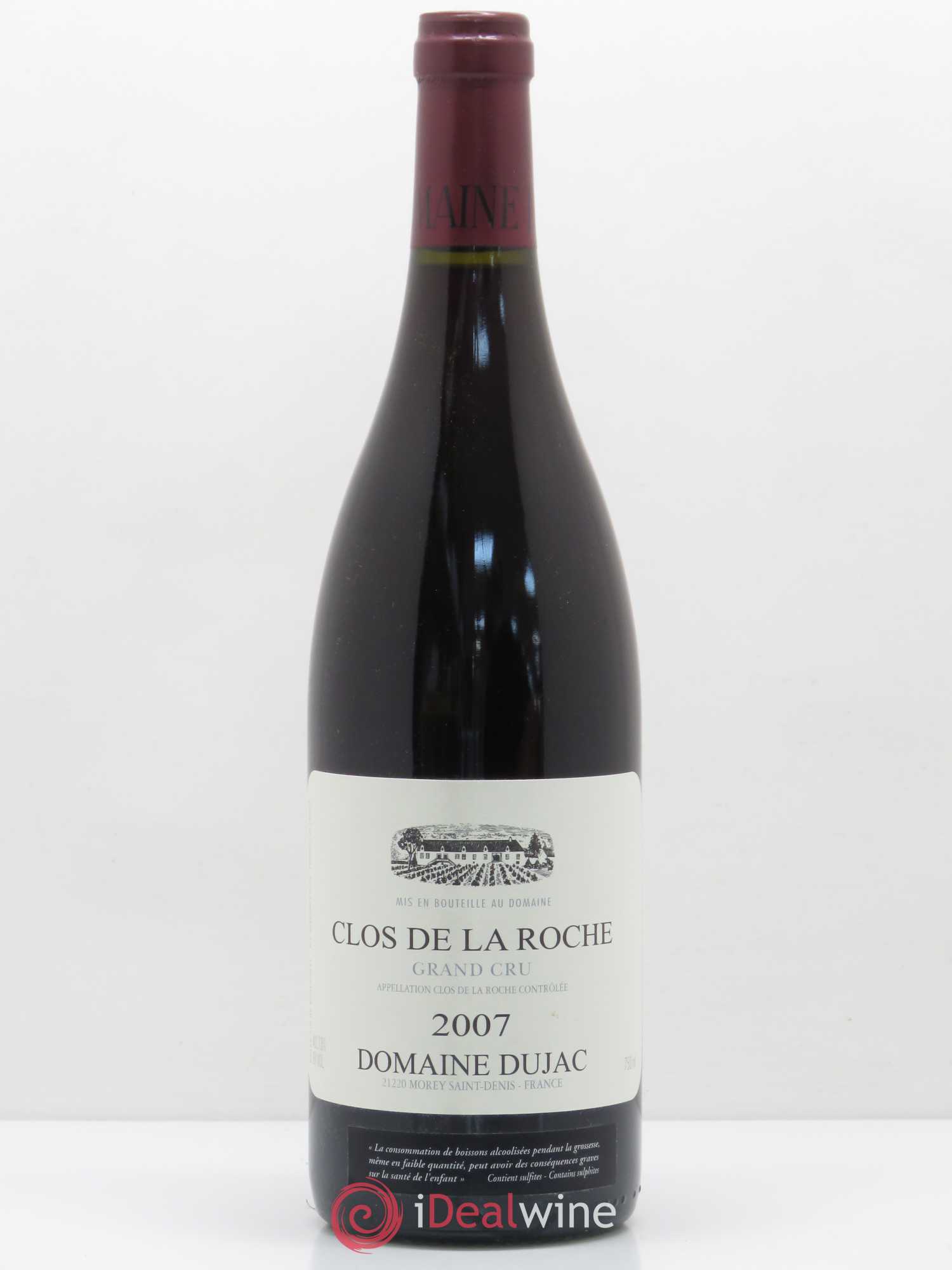 Clos de la Roche Grand Cru Dujac (Domaine) 2007 - Lot de 1 bouteille - 0