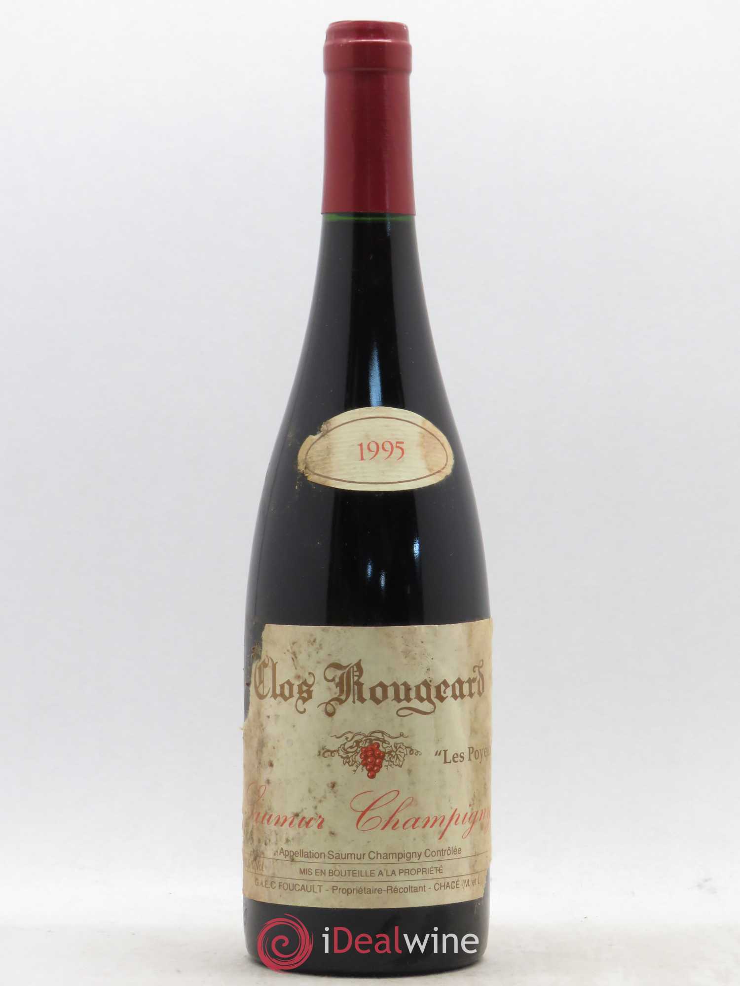 Saumur-Champigny Les Poyeux Clos Rougeard 1995 - Lot de 1 bouteille - 0