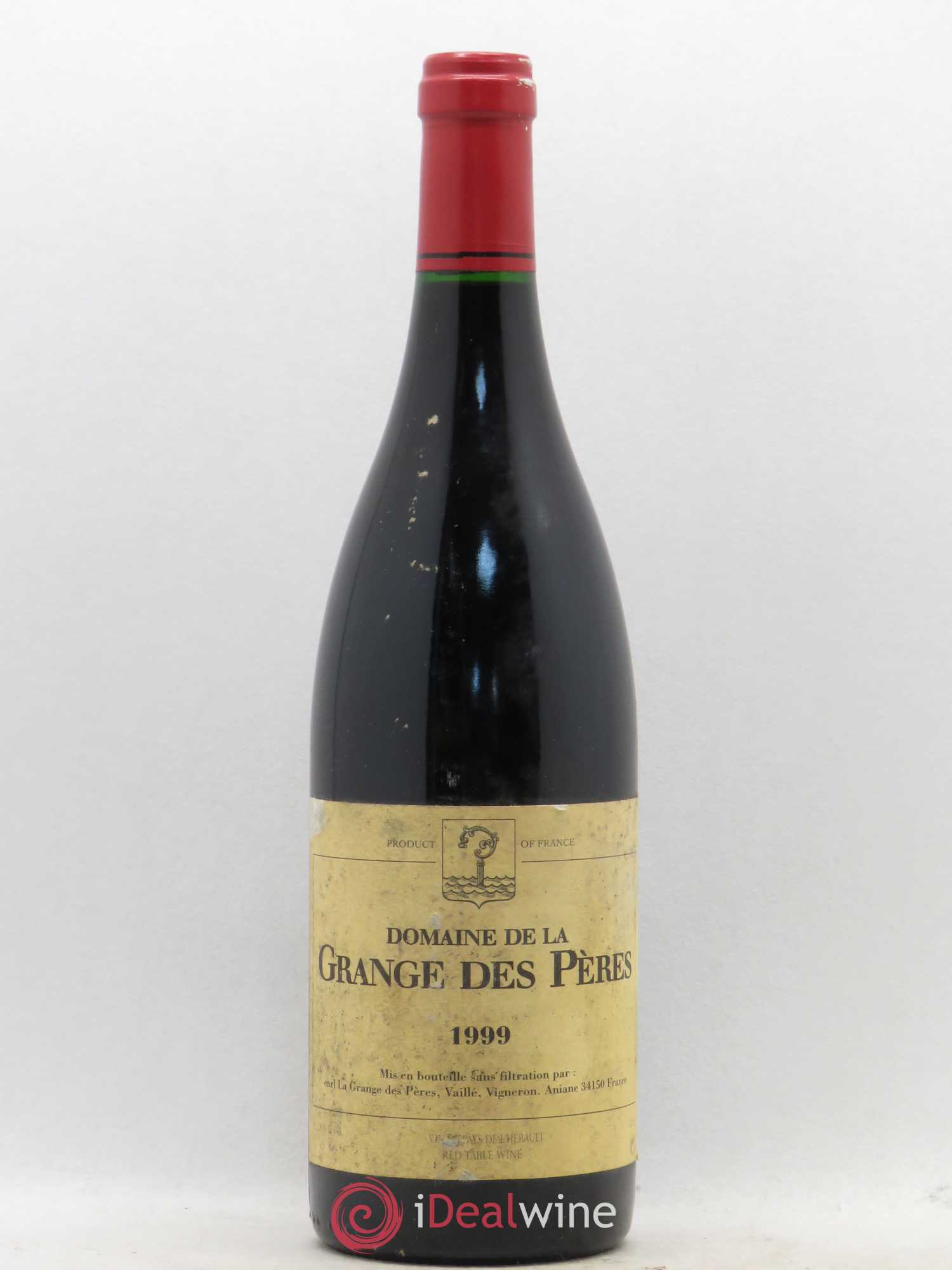 Pays d'Hérault Grange des Pères Laurent Vaillé 1999 - Lot de 1 bouteille - 0