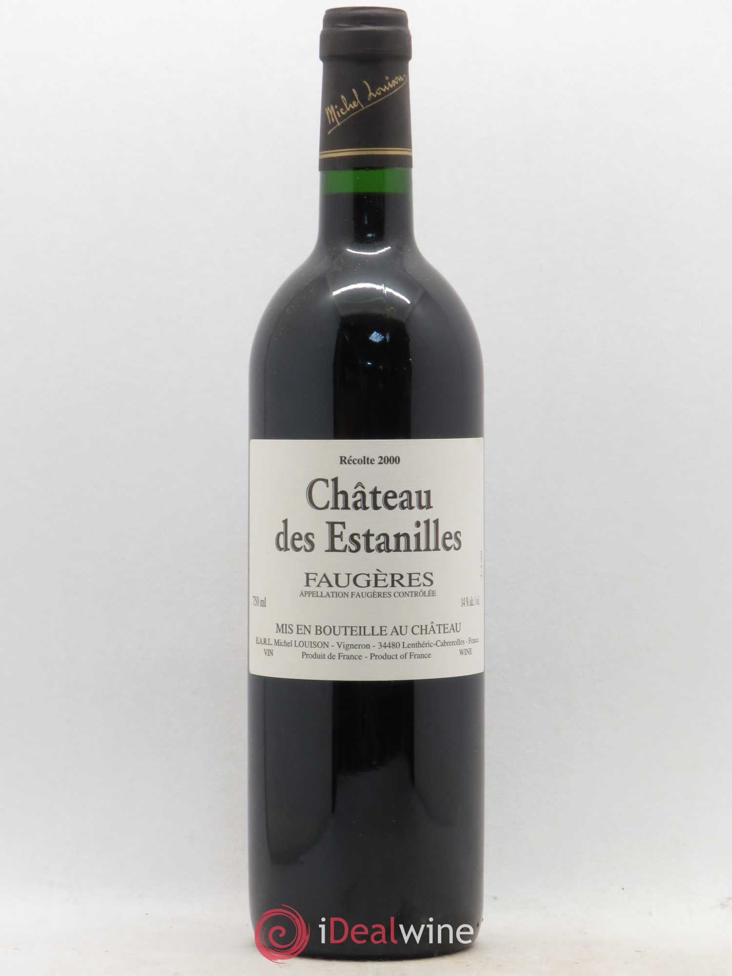 Faugères Château des Estanilles Cuvée Syrah 2000 - Posten von 1 Flasche - 0