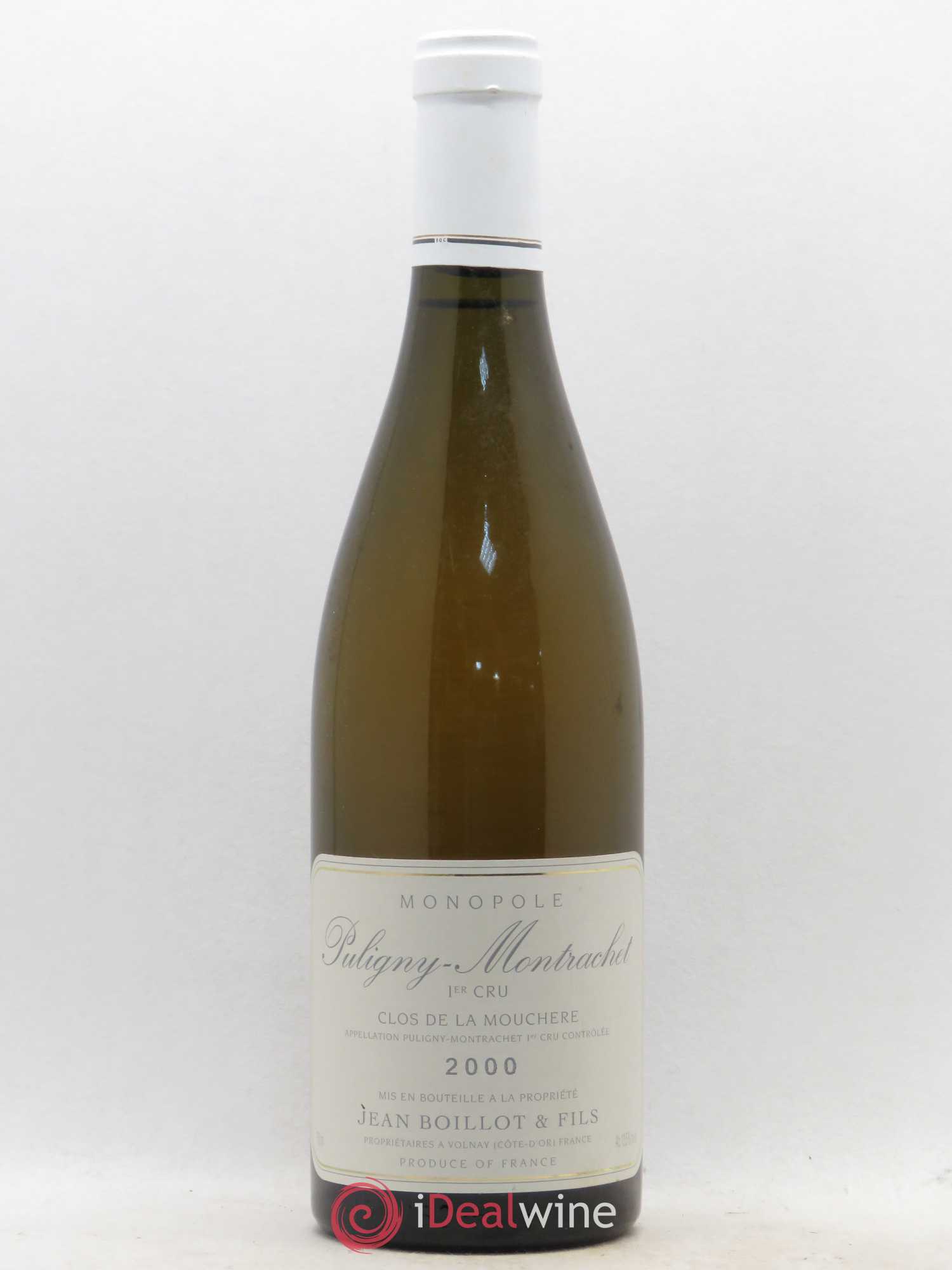 Puligny-Montrachet 1er Cru Jean Boillot 2000 - Posten von 1 Flasche - 0