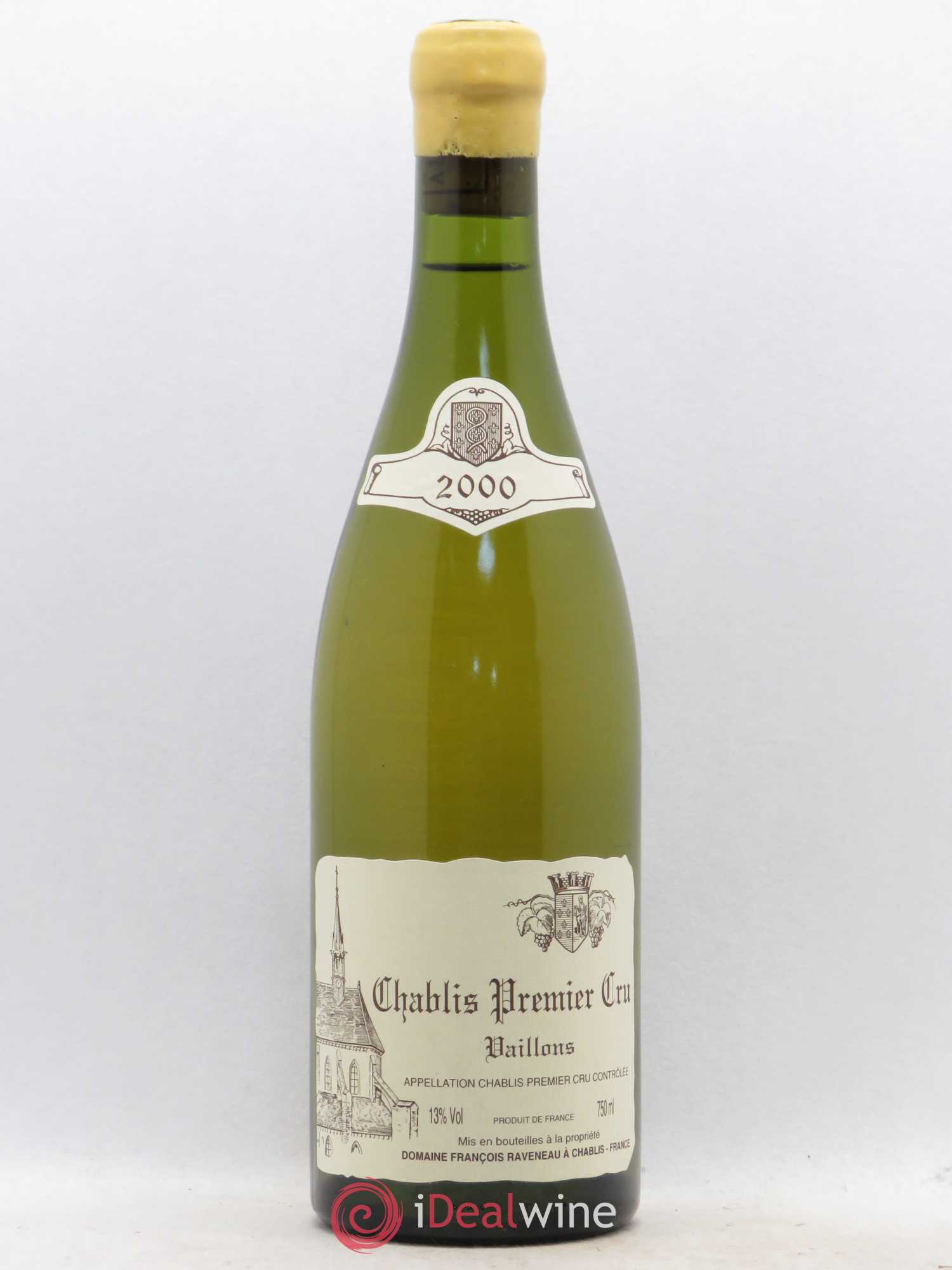 Chablis 1er Cru Vaillons Raveneau (Domaine) 2000 - Lot de 1 bouteille - 0