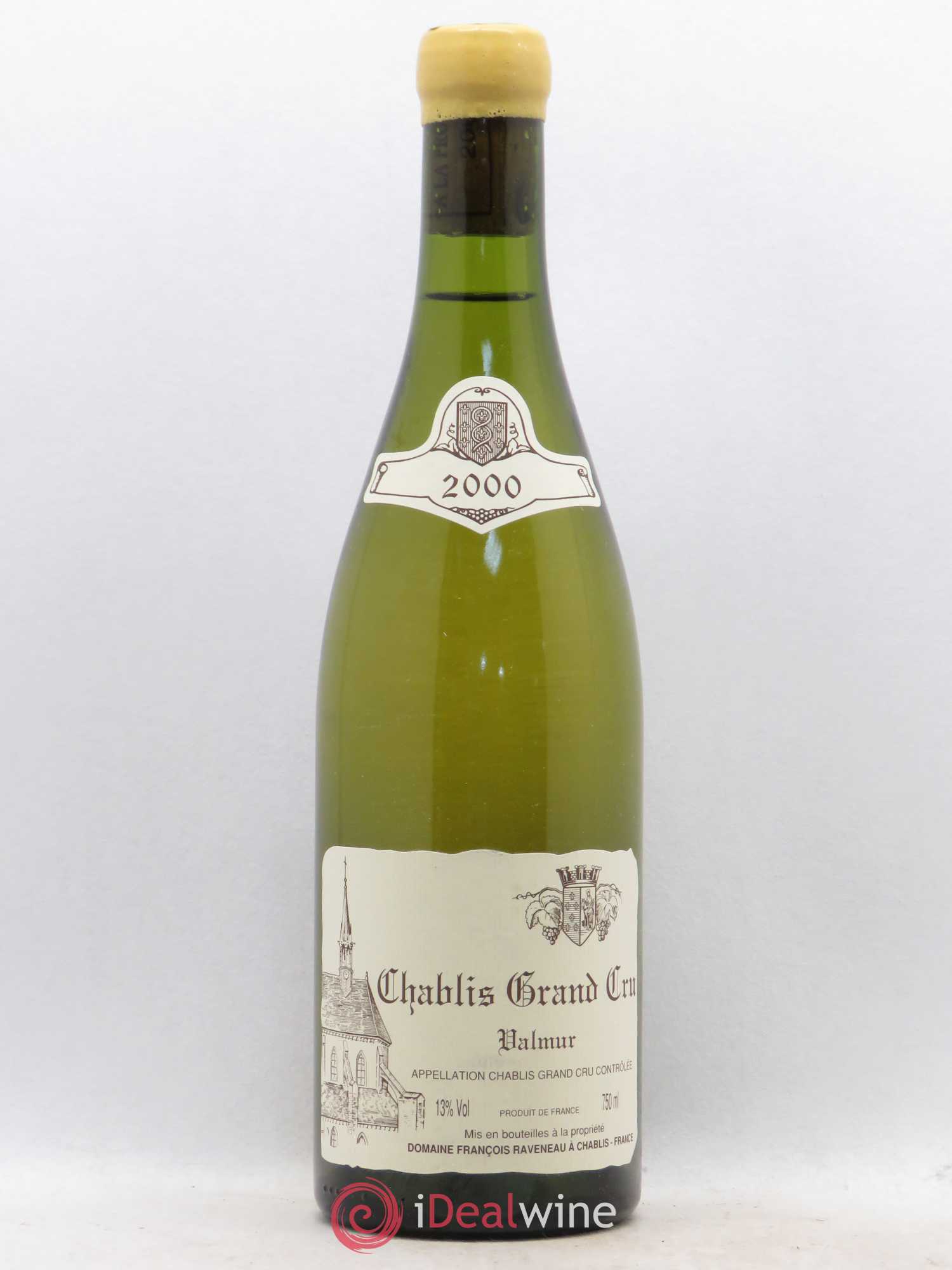 Chablis Grand Cru Valmur Raveneau (Domaine) 2000 - Lot de 1 bouteille - 0