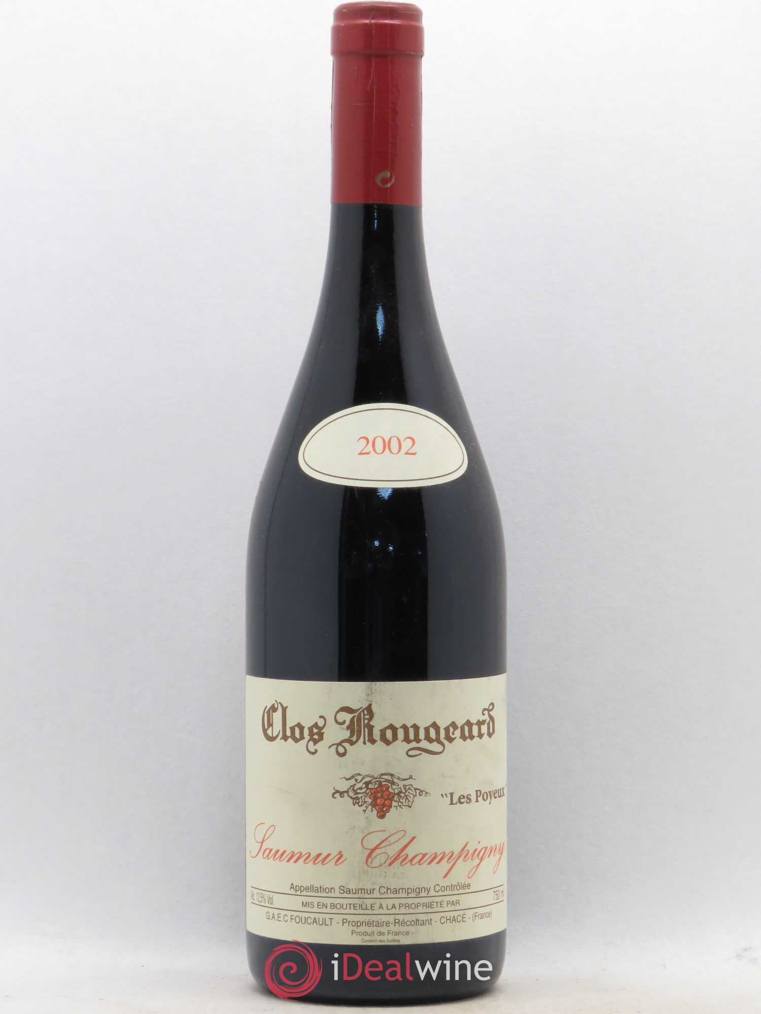 Saumur-Champigny Les Poyeux Clos Rougeard 2002 - Lot de 1 bouteille - 0