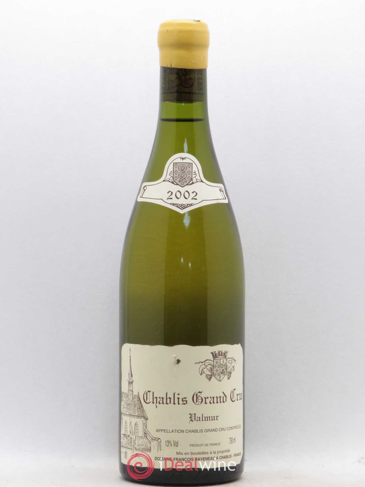 Chablis Grand Cru Valmur Raveneau (Domaine) 2002 - Lot de 1 bouteille - 0