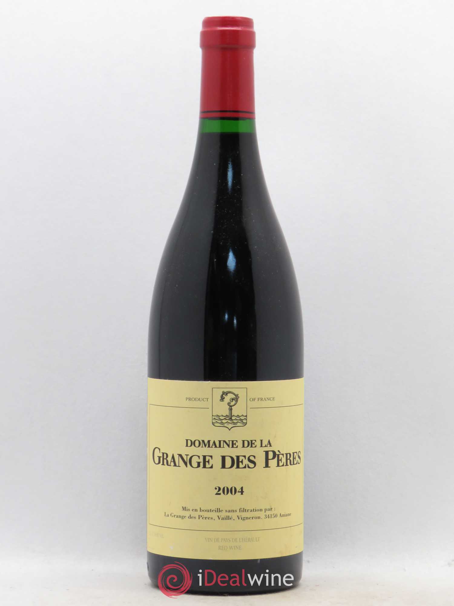 Pays d'Hérault Grange des Pères Laurent Vaillé 2004 - Lot de 1 bouteille - 0
