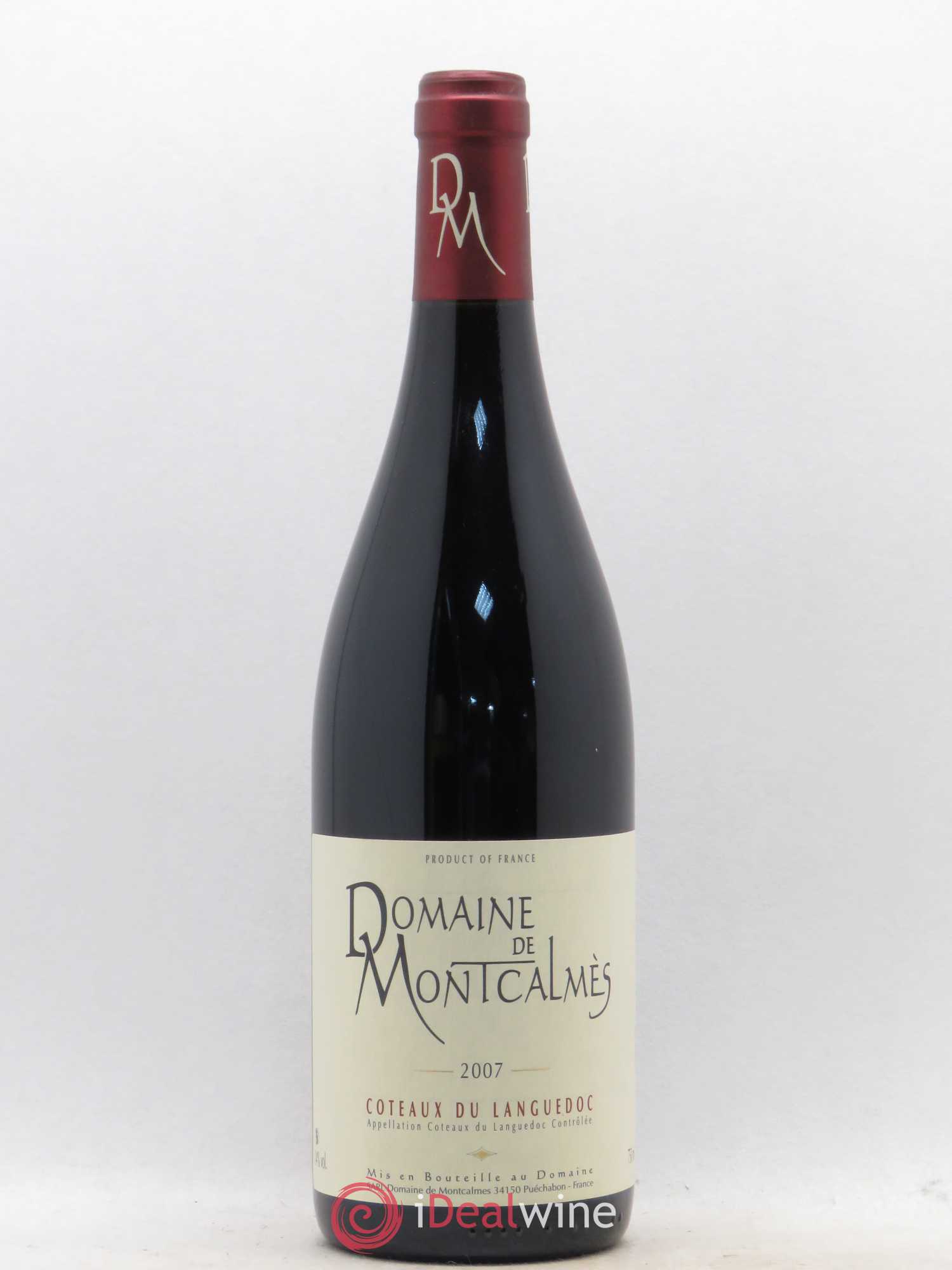 Terrasses du Larzac Domaine de Montcalmès Frédéric Pourtalié 2007 - Lot de 1 bouteille - 0