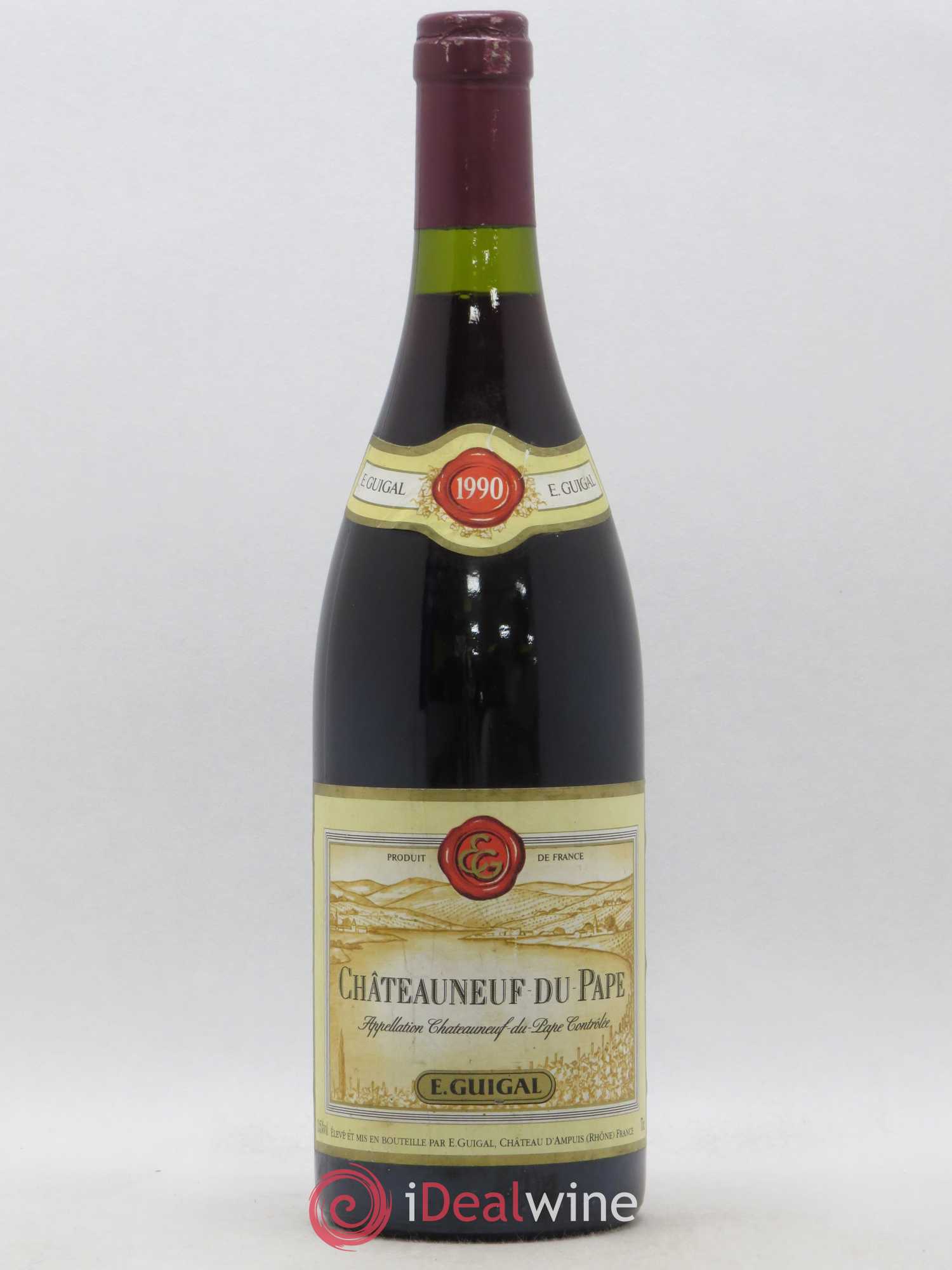 Châteauneuf-du-Pape Guigal 1990 - Lot de 1 bouteille - 0
