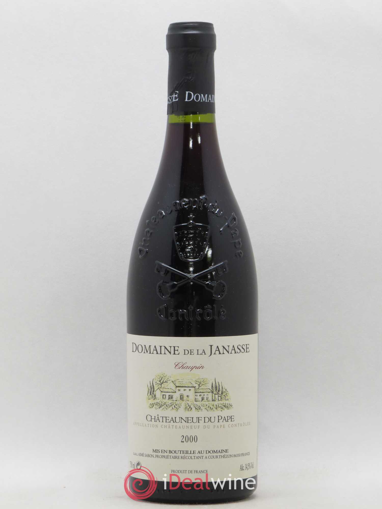 Châteauneuf-du-Pape Cuvée Chaupin La Janasse (Domaine de) 2000 - Lot de 1 bouteille - 0